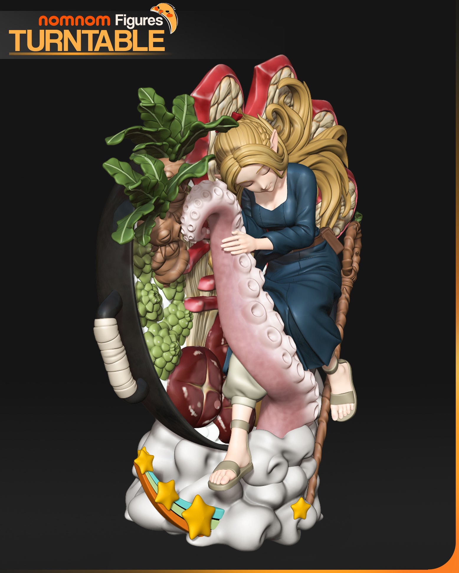 The Elf Gourmet | Maximum Detailed 12K 3D printed figure