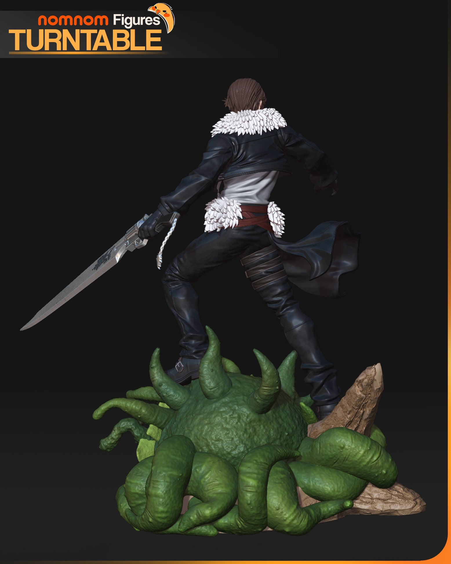 The Gunblade Prodigy | Maximum Detailed 12K 3D printed figure