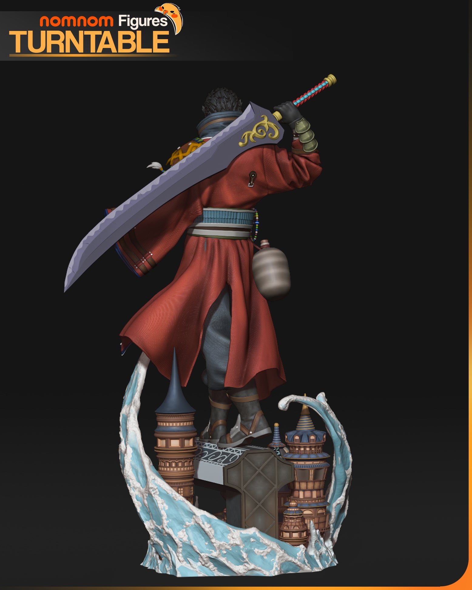 Legendary Guardian of Spira Statue