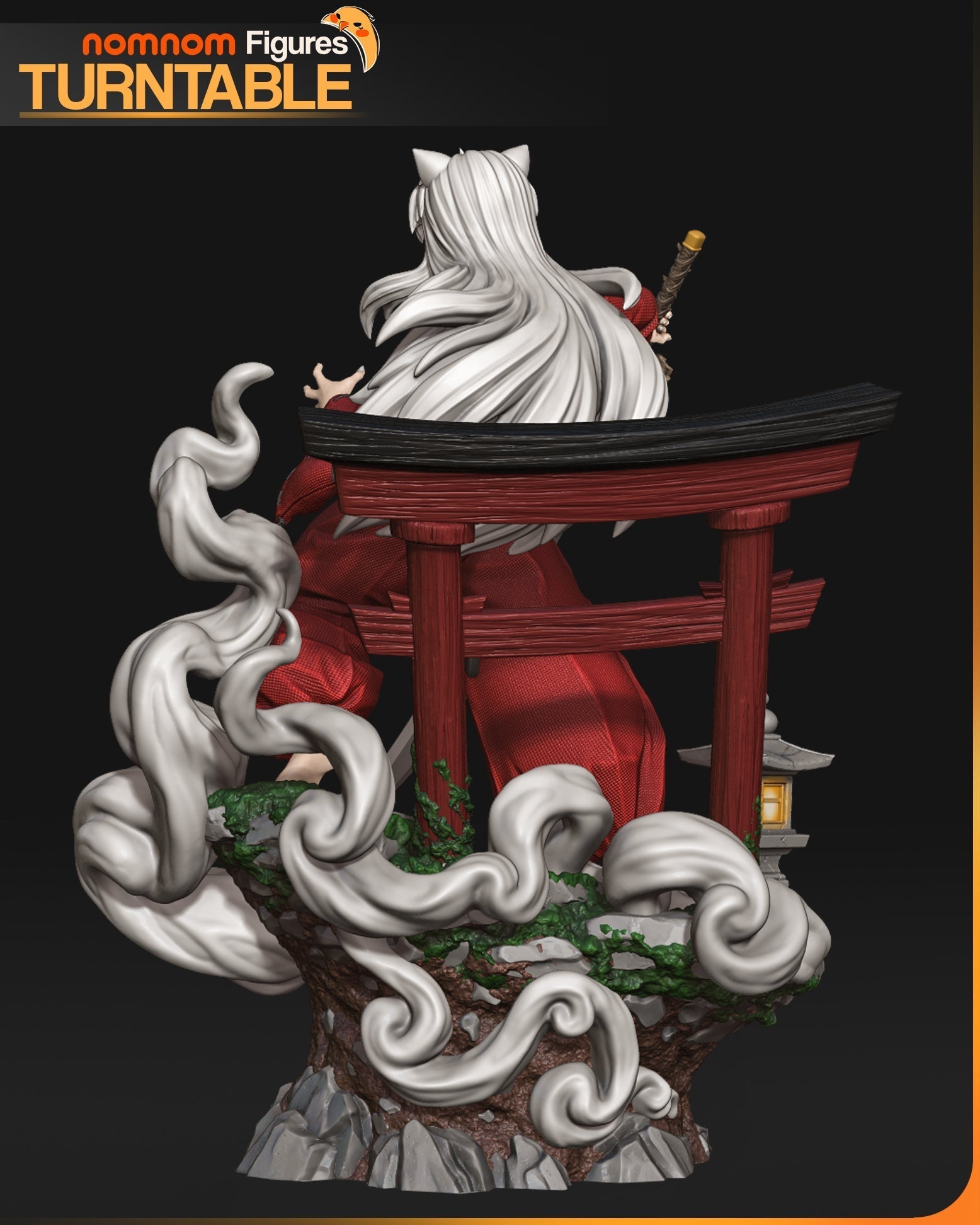 The Dog Demon Statue