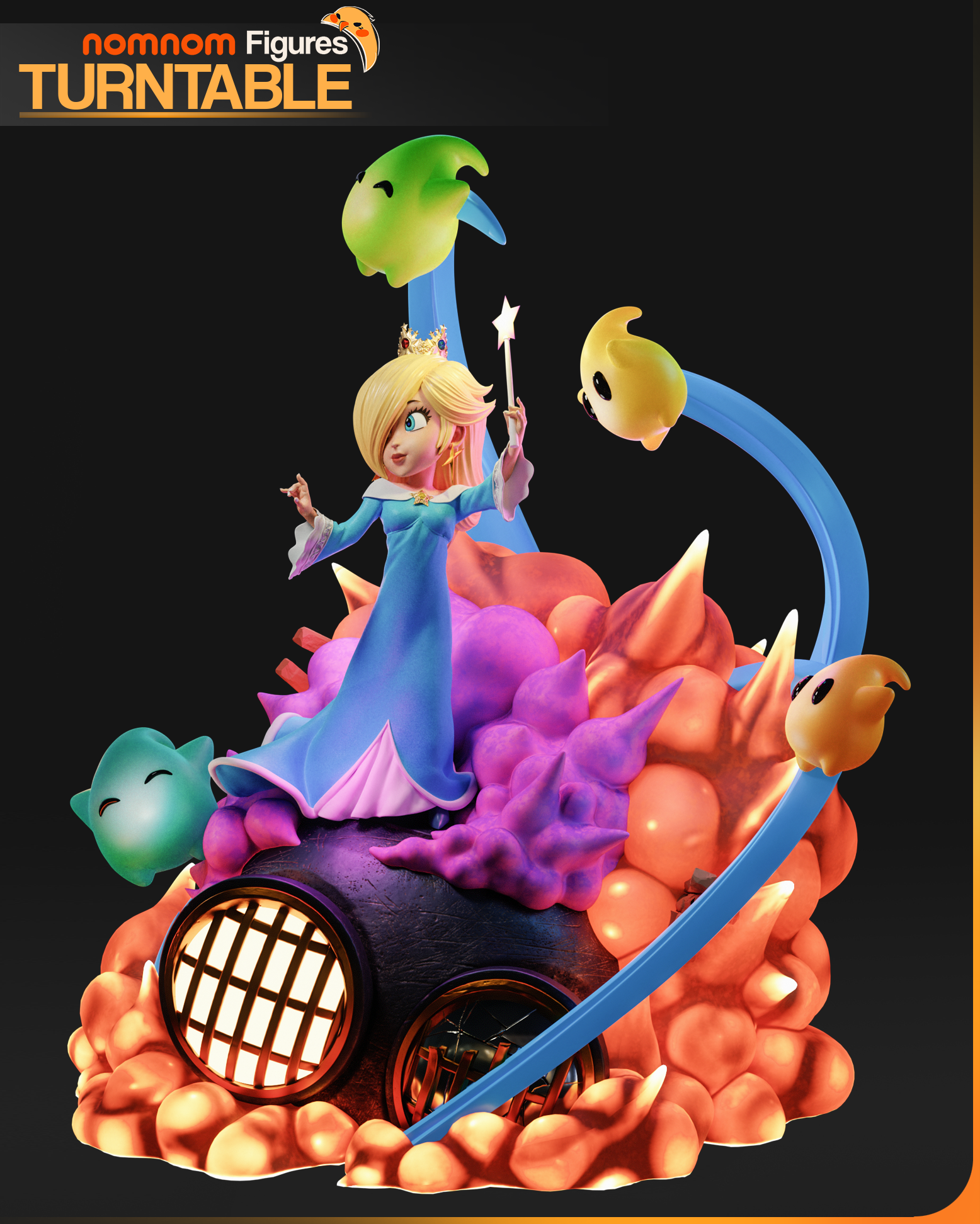 Princess Rosalina Statue