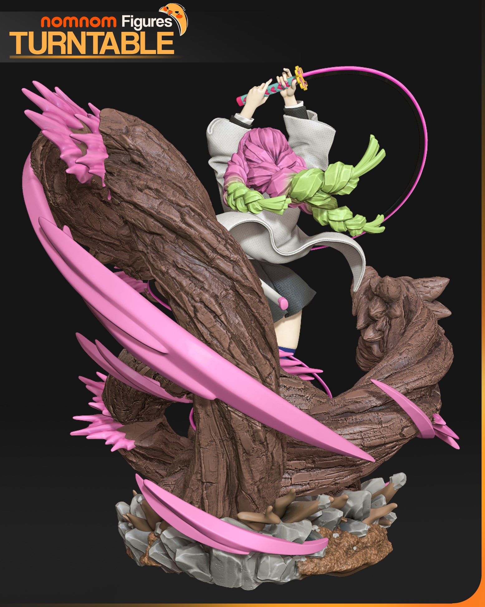 The Love Hashira | Maximum Detailed 12K 3D printed figure