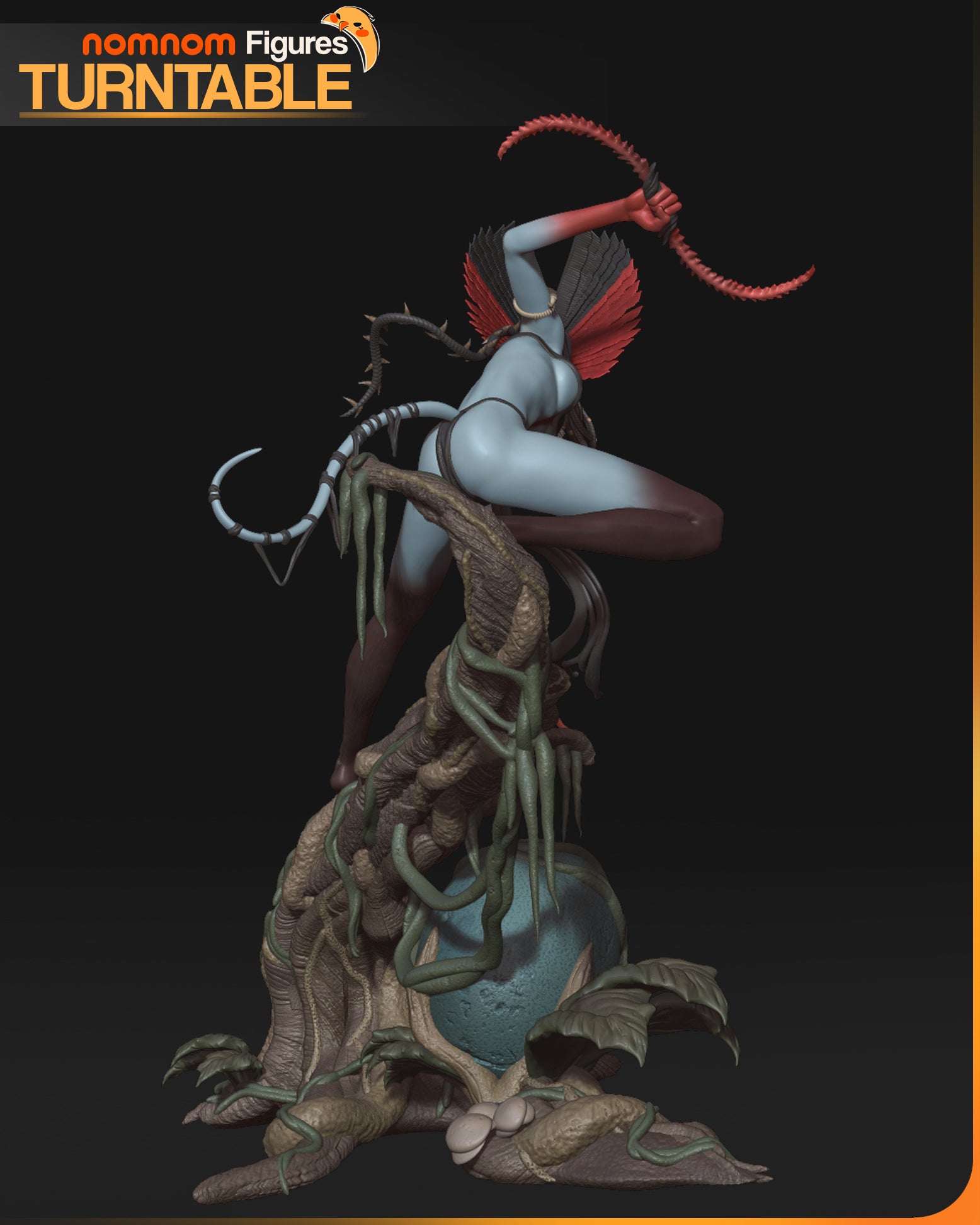 The Ash Huntress | Maximum Detailed 12K 3D printed figure