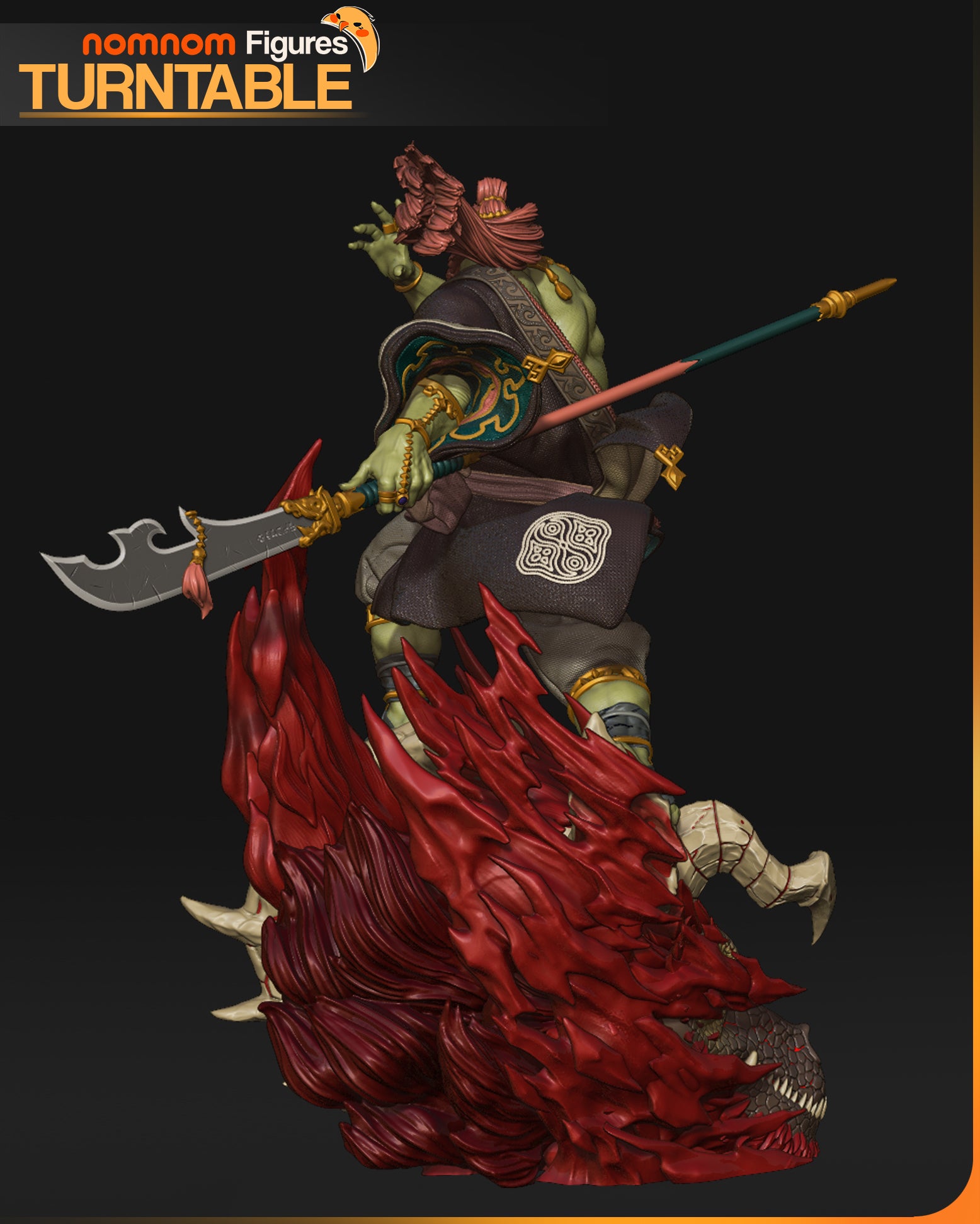 The Demon King | Maximum Detailed 12K 3D printed figure