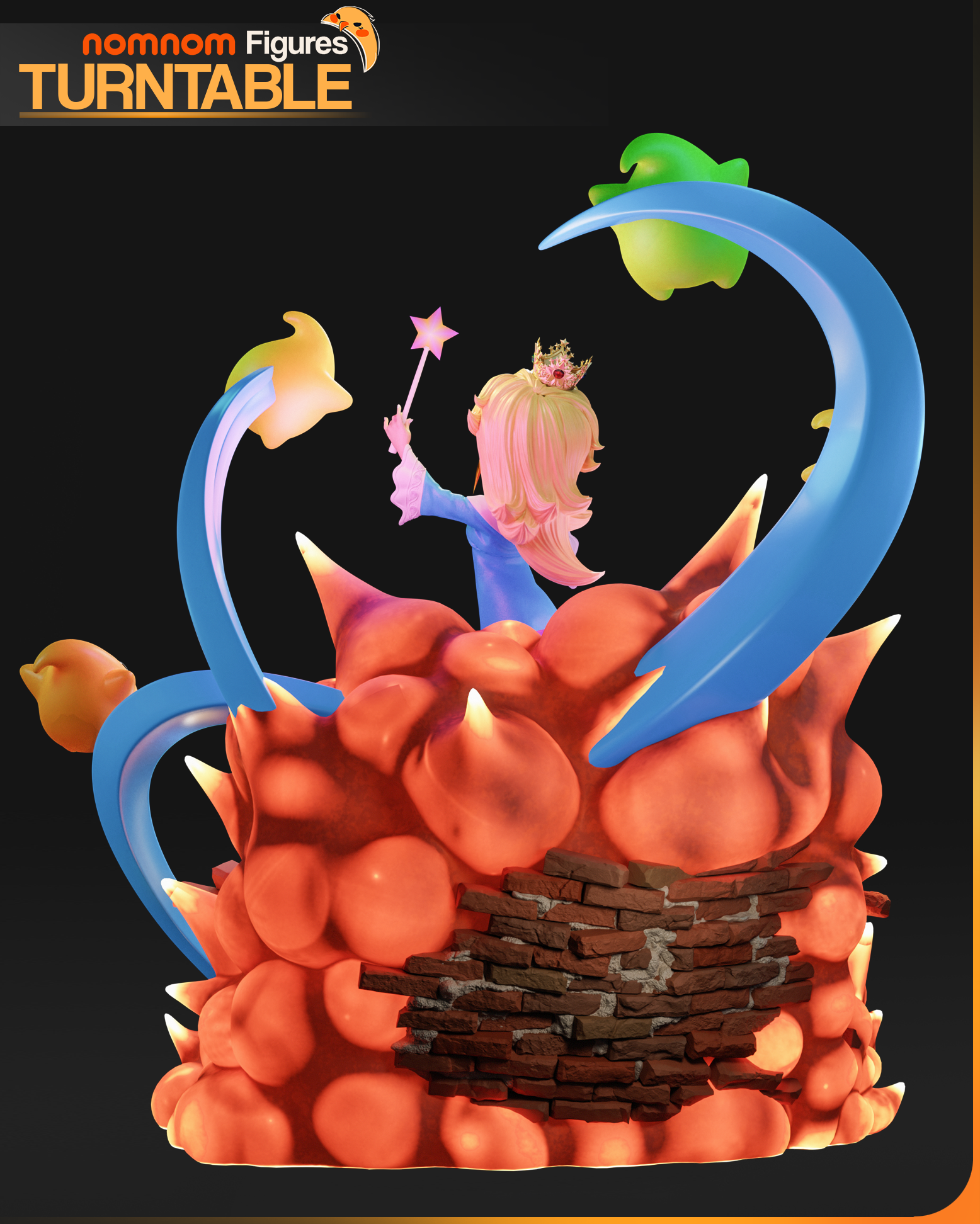 Princess Rosalina Statue
