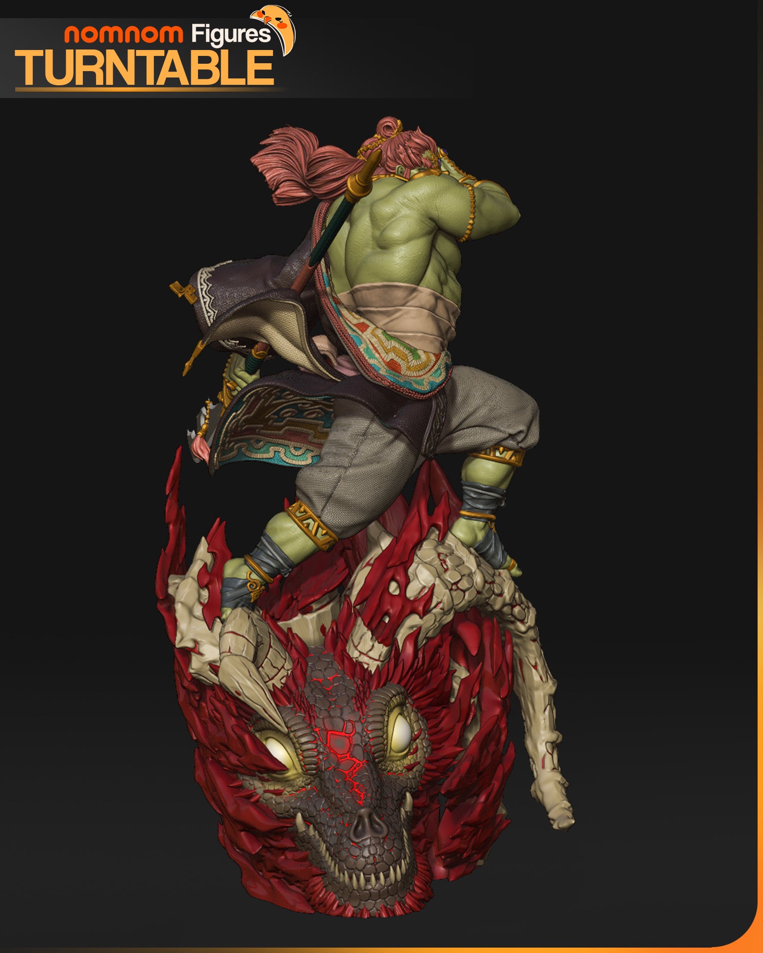 The Demon King | Maximum Detailed 12K 3D printed figure