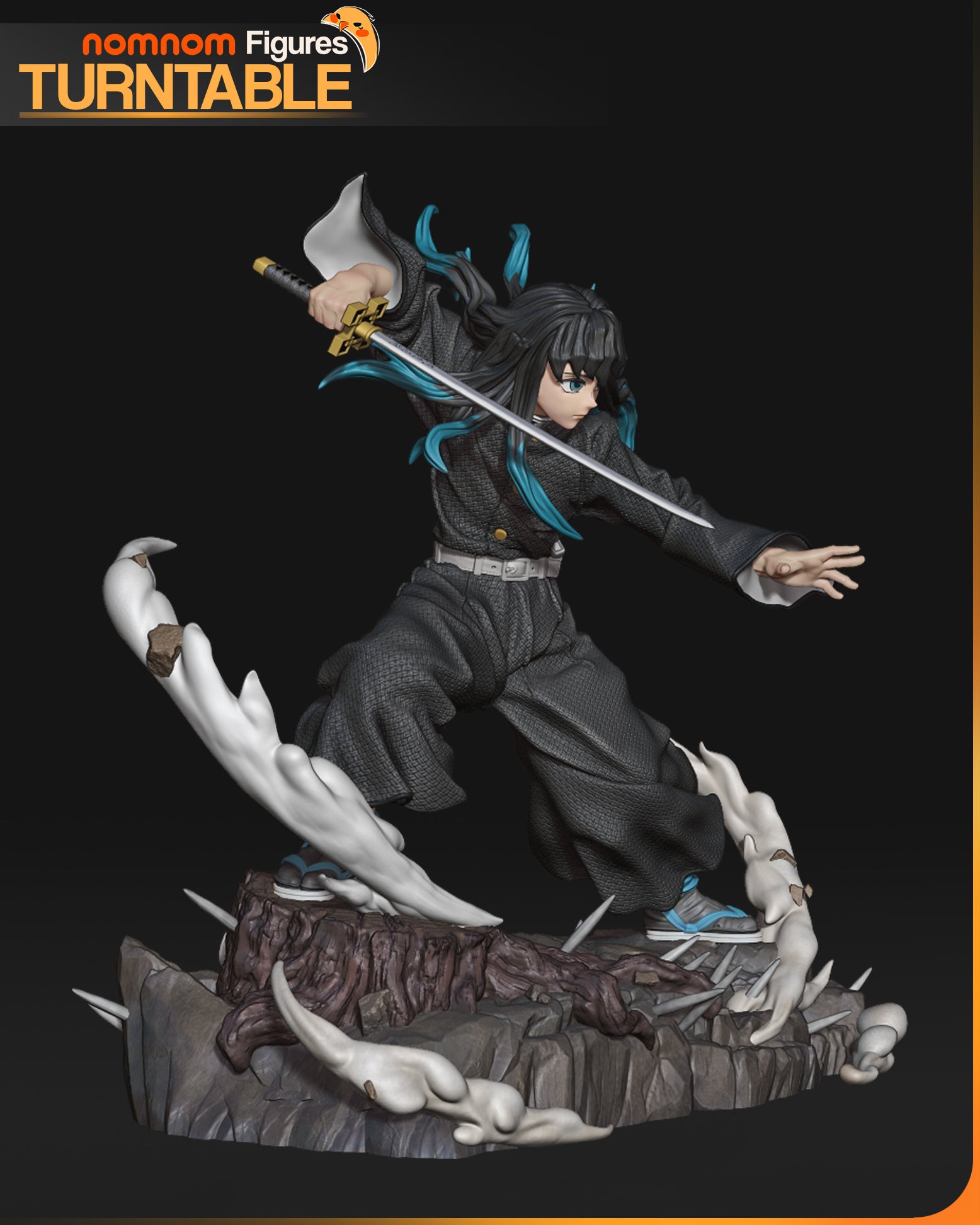 The Sword of Mists | Maximum Detailed 12K 3D printed figure