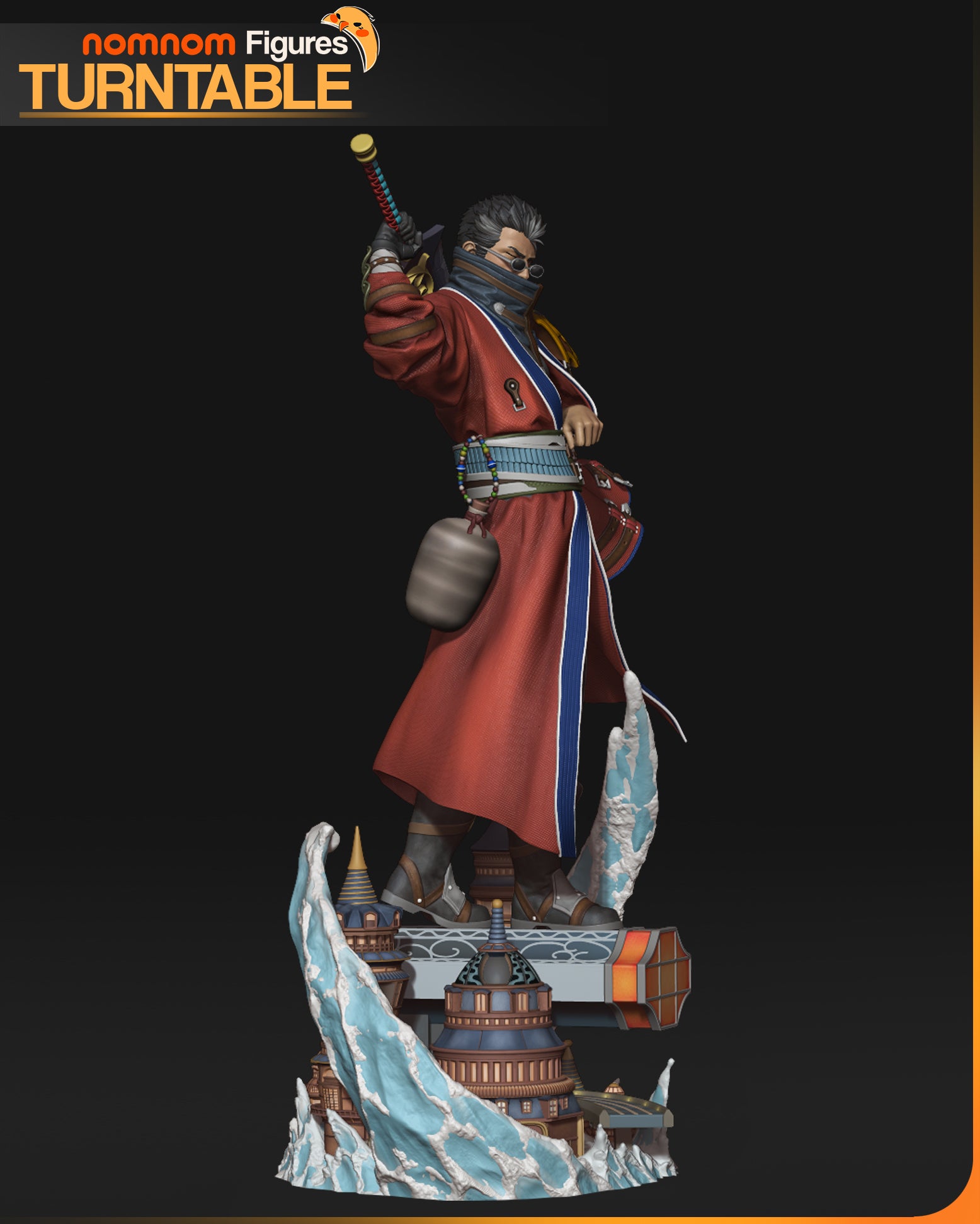 Legendary Guardian of Spira Statue
