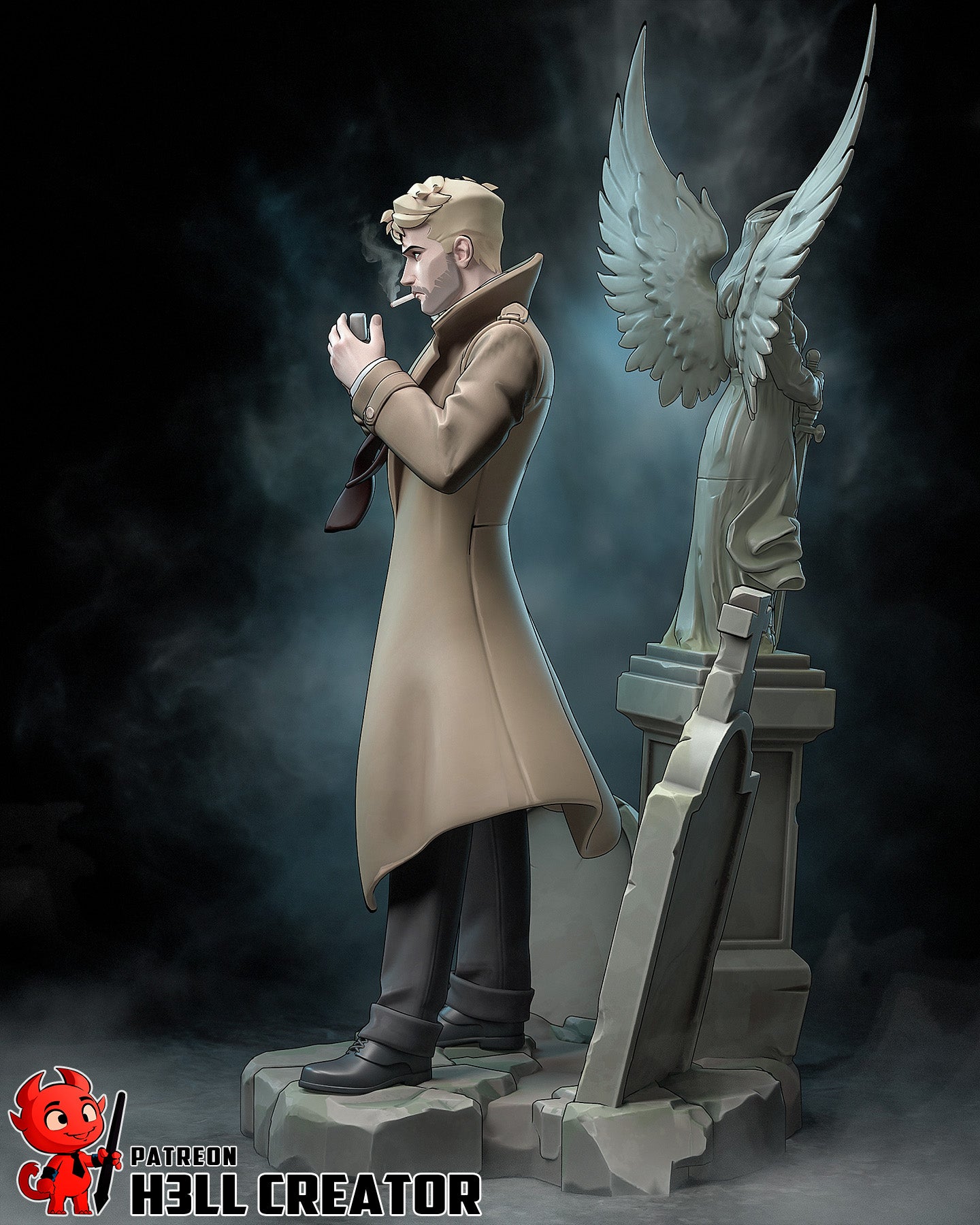 John Constantine Statue