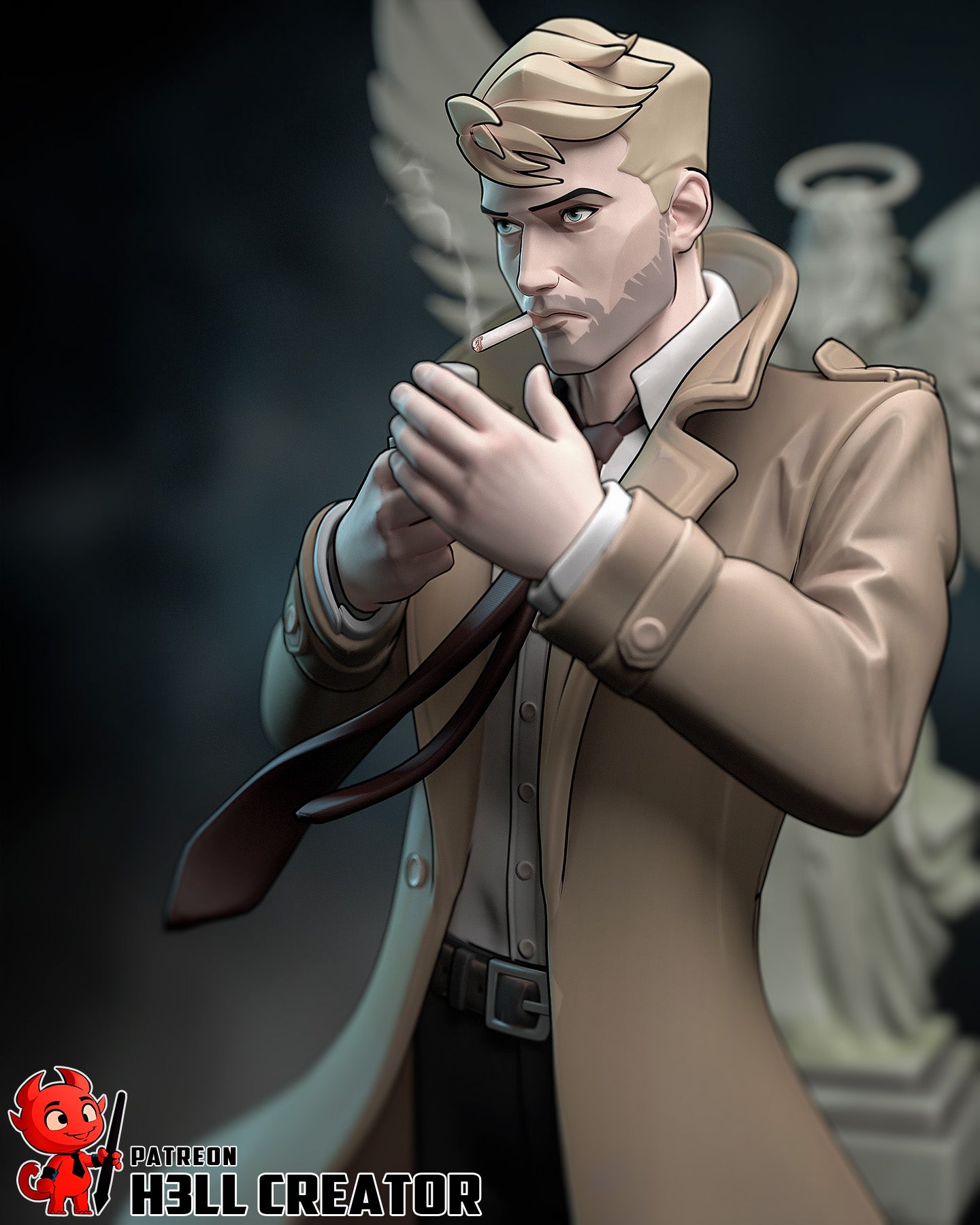 John Constantine Statue