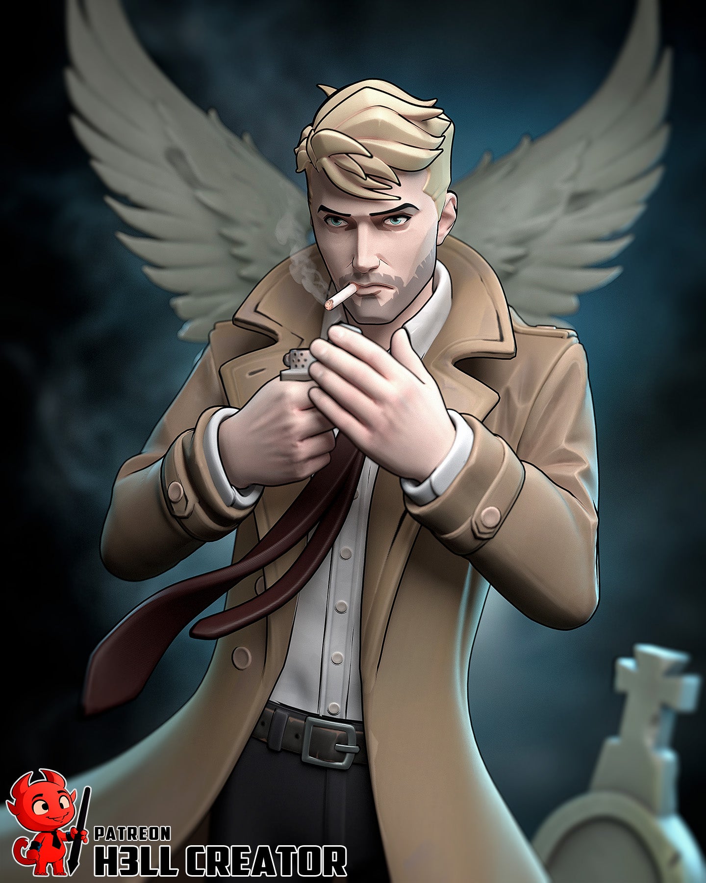 John Constantine Statue