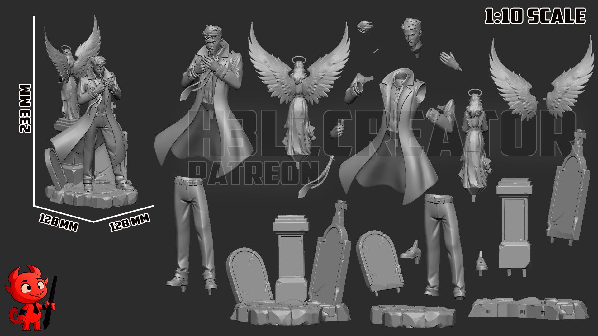John Constantine Statue