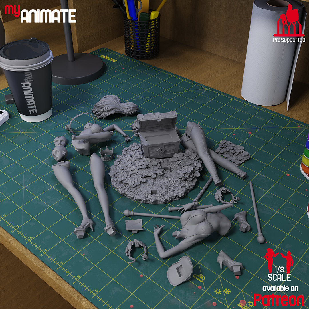 The Navigator | Maximum Detailed 12K 3D Printed Figure