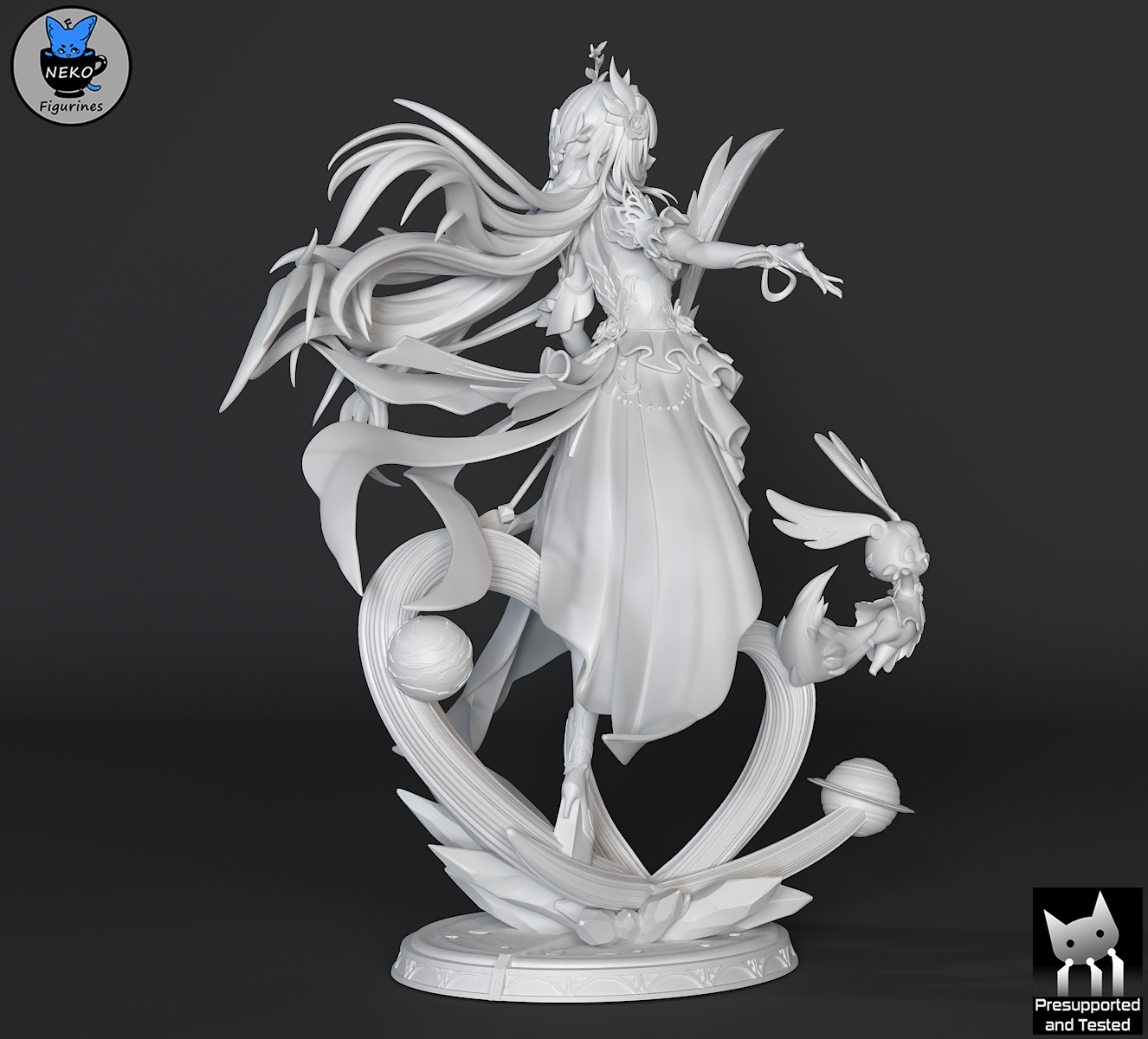 Celestial Songstress Statue
