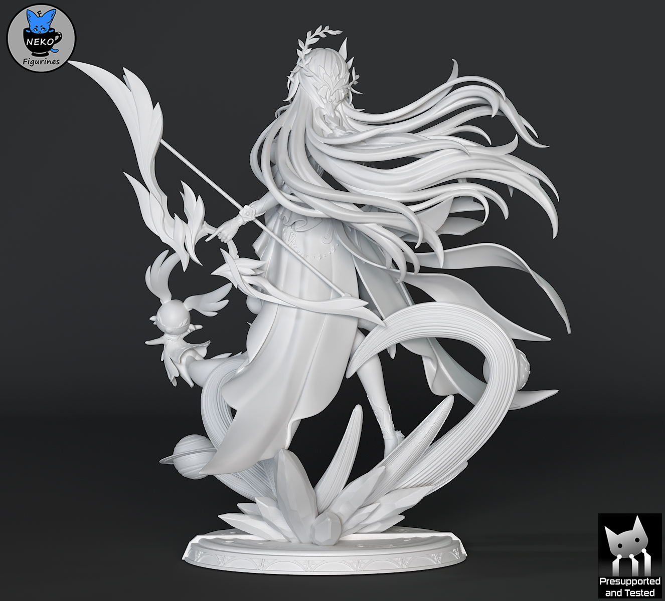 Celestial Songstress Statue