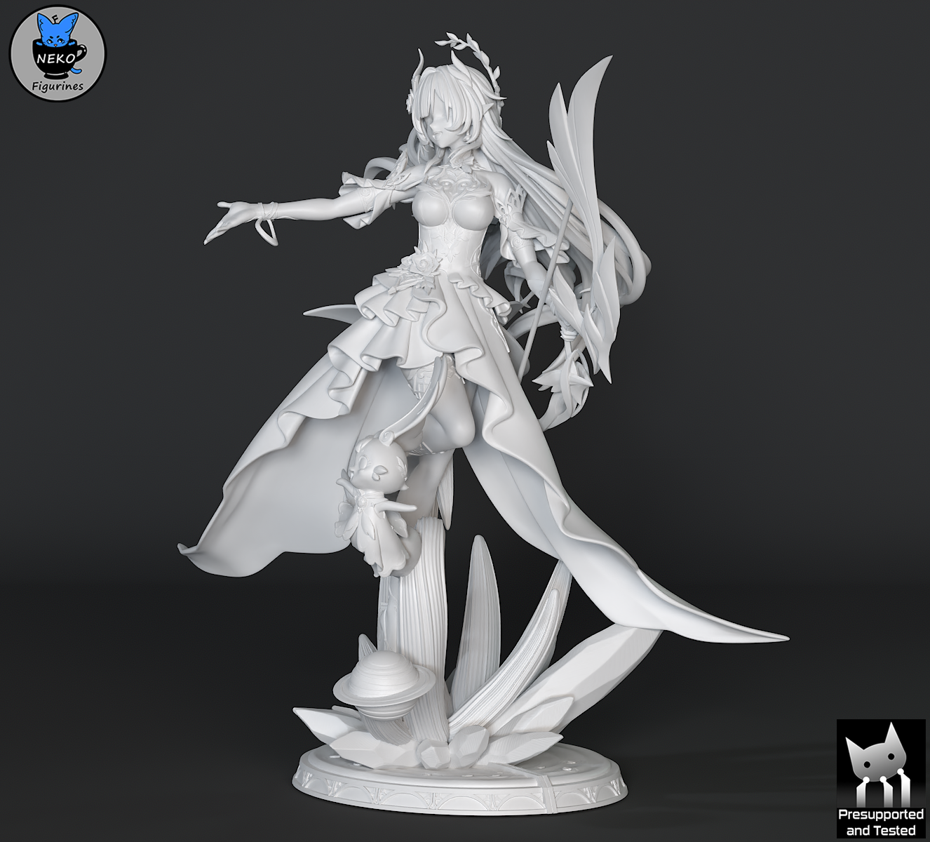 Celestial Songstress Statue