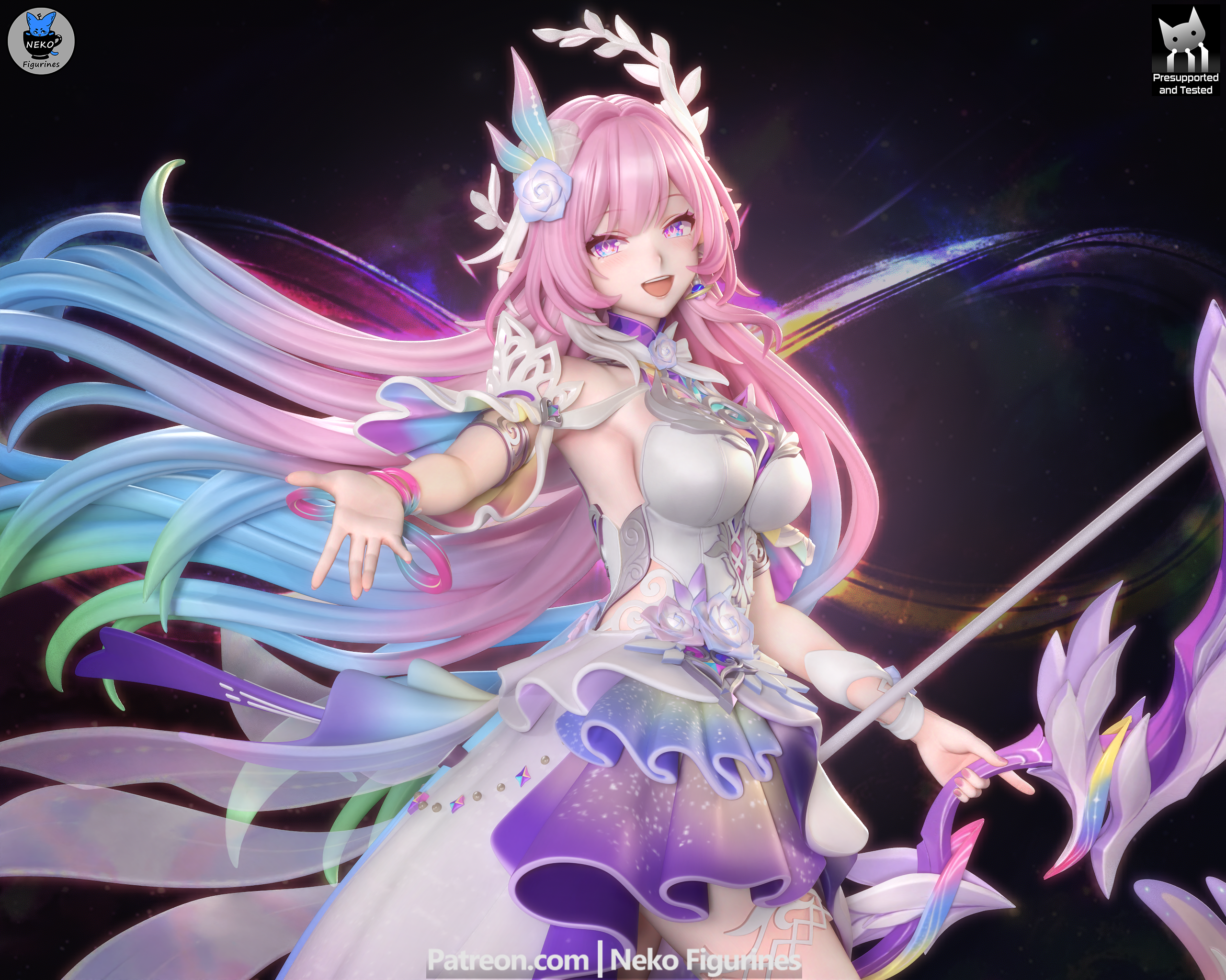 Celestial Songstress Statue