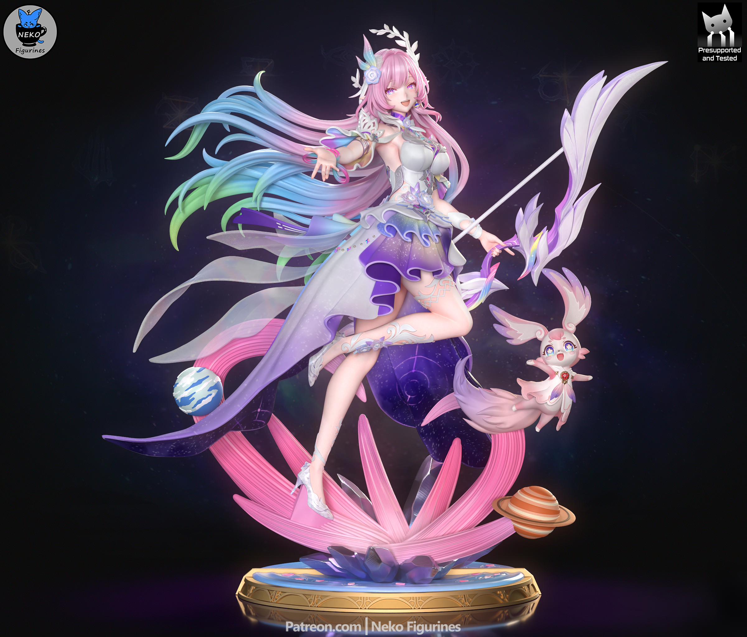 Celestial Songstress Statue