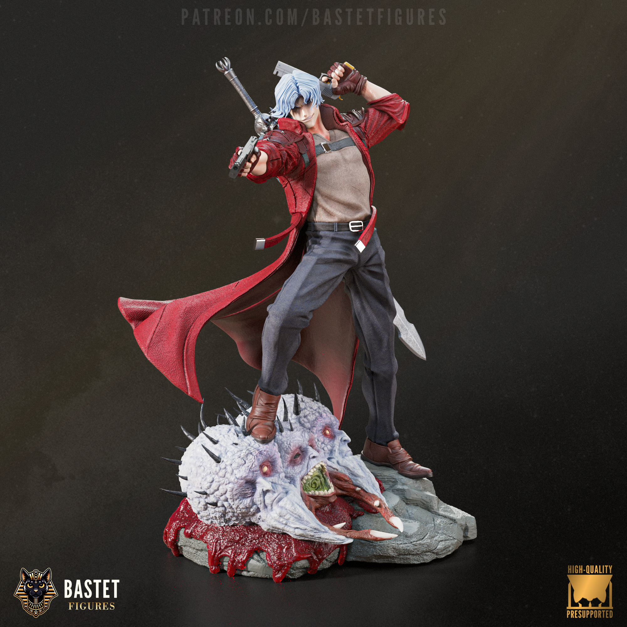 The Devil Slayer | Maximum Detailed 12K 3D printed figure