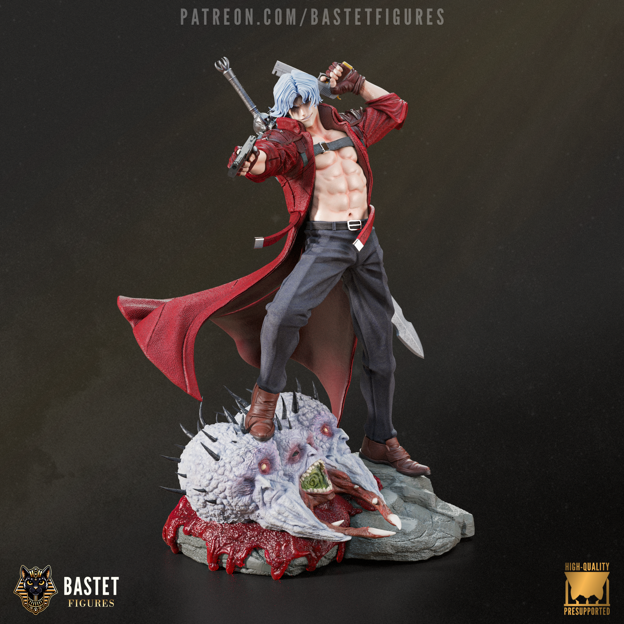 The Devil Slayer | Maximum Detailed 12K 3D printed figure