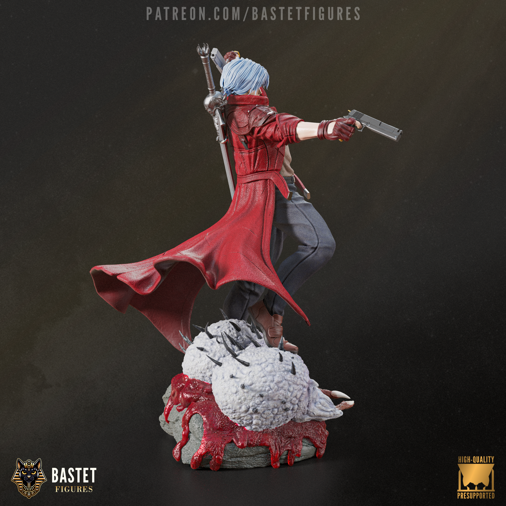 The Devil Slayer | Maximum Detailed 12K 3D printed figure