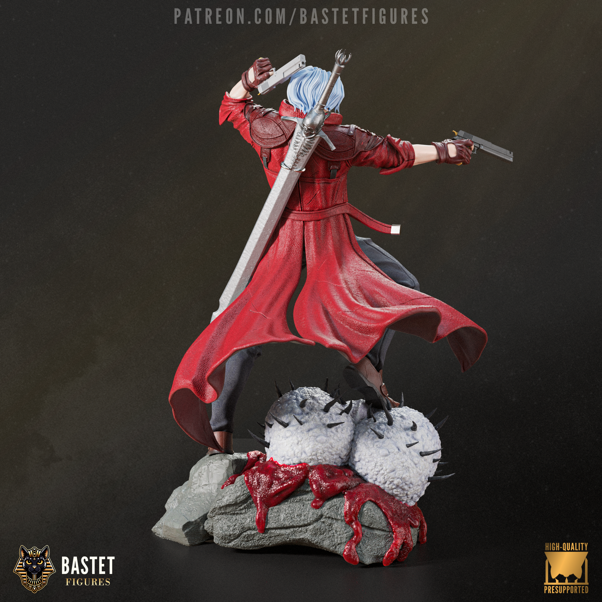 The Devil Slayer | Maximum Detailed 12K 3D printed figure