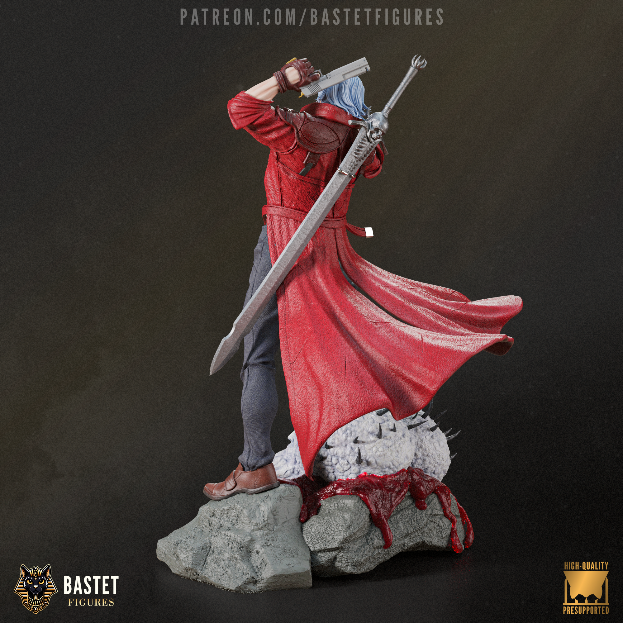 The Devil Slayer | Maximum Detailed 12K 3D printed figure
