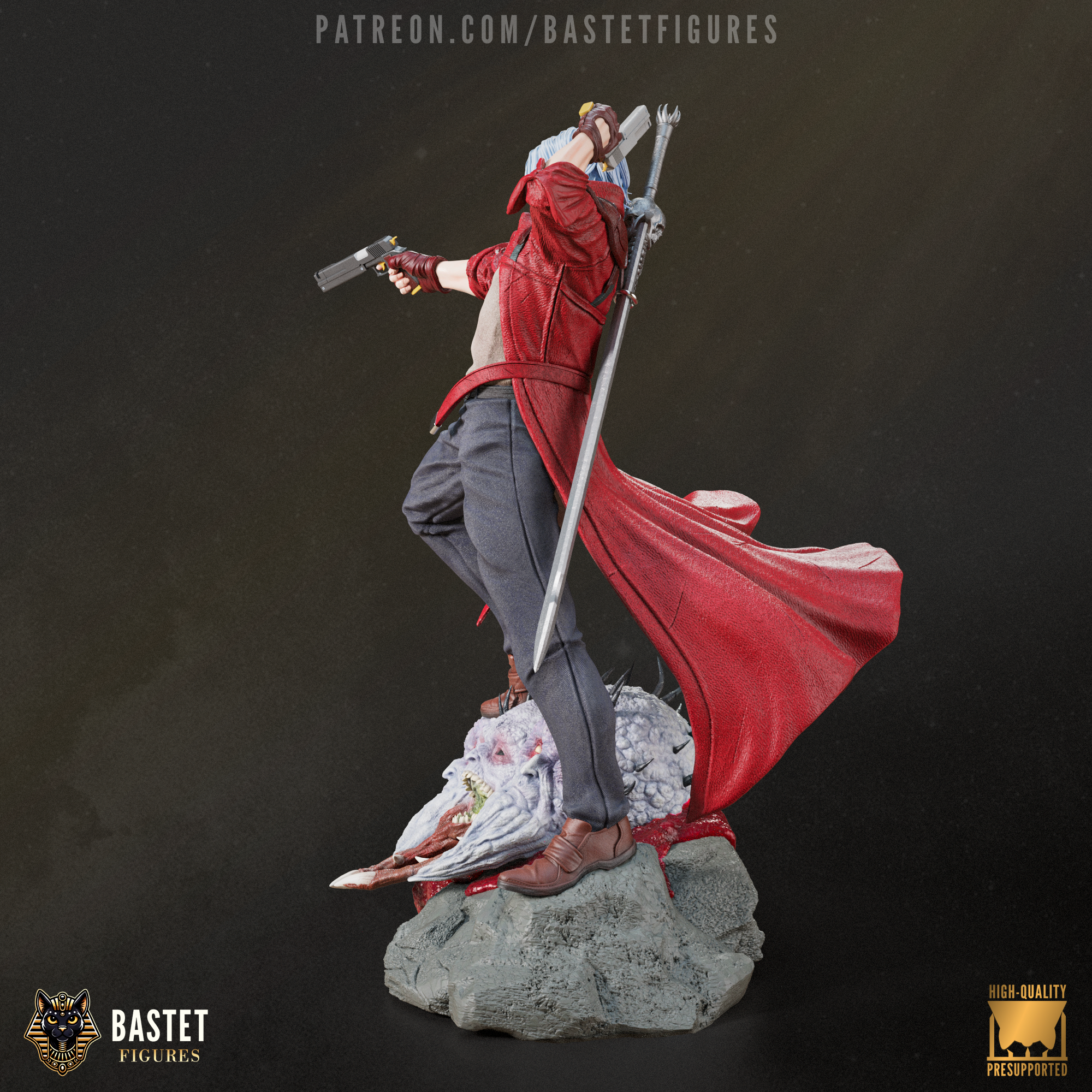 The Devil Slayer | Maximum Detailed 12K 3D printed figure