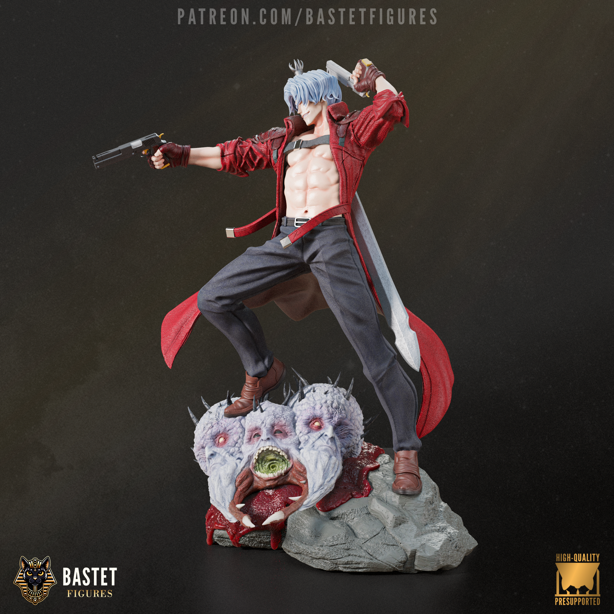 The Devil Slayer | Maximum Detailed 12K 3D printed figure