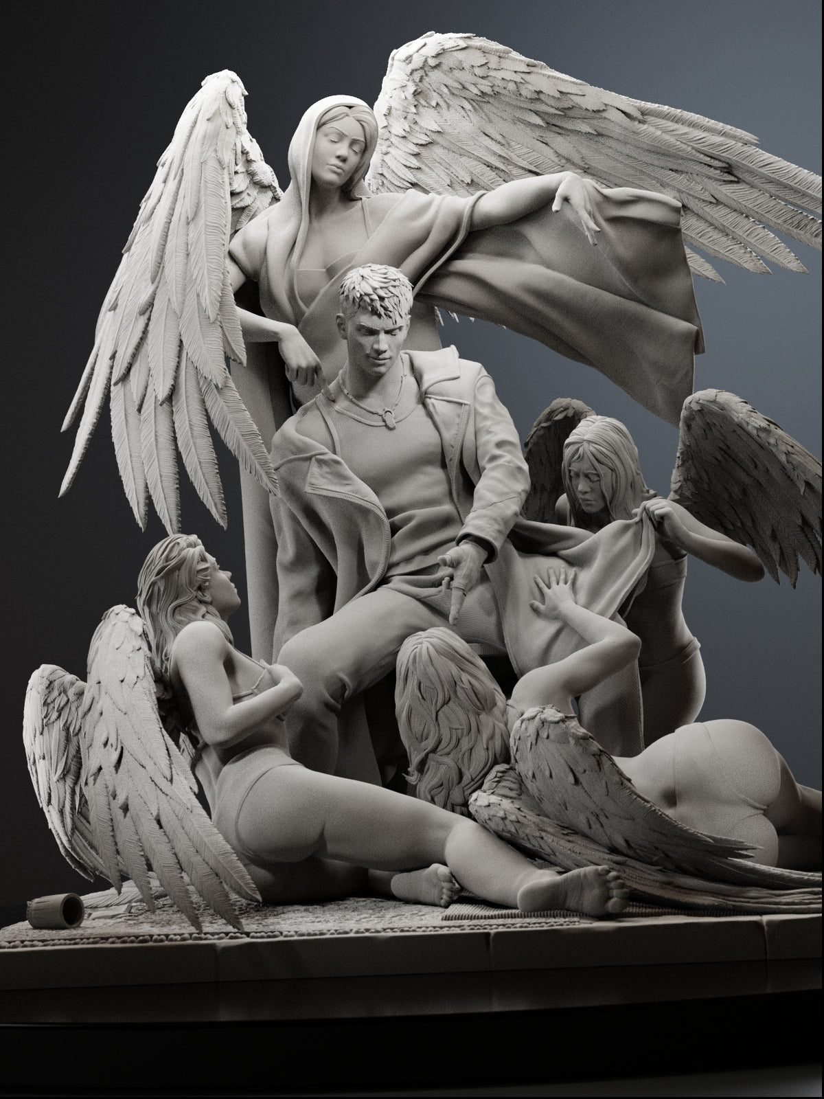 The Devil King Statue
