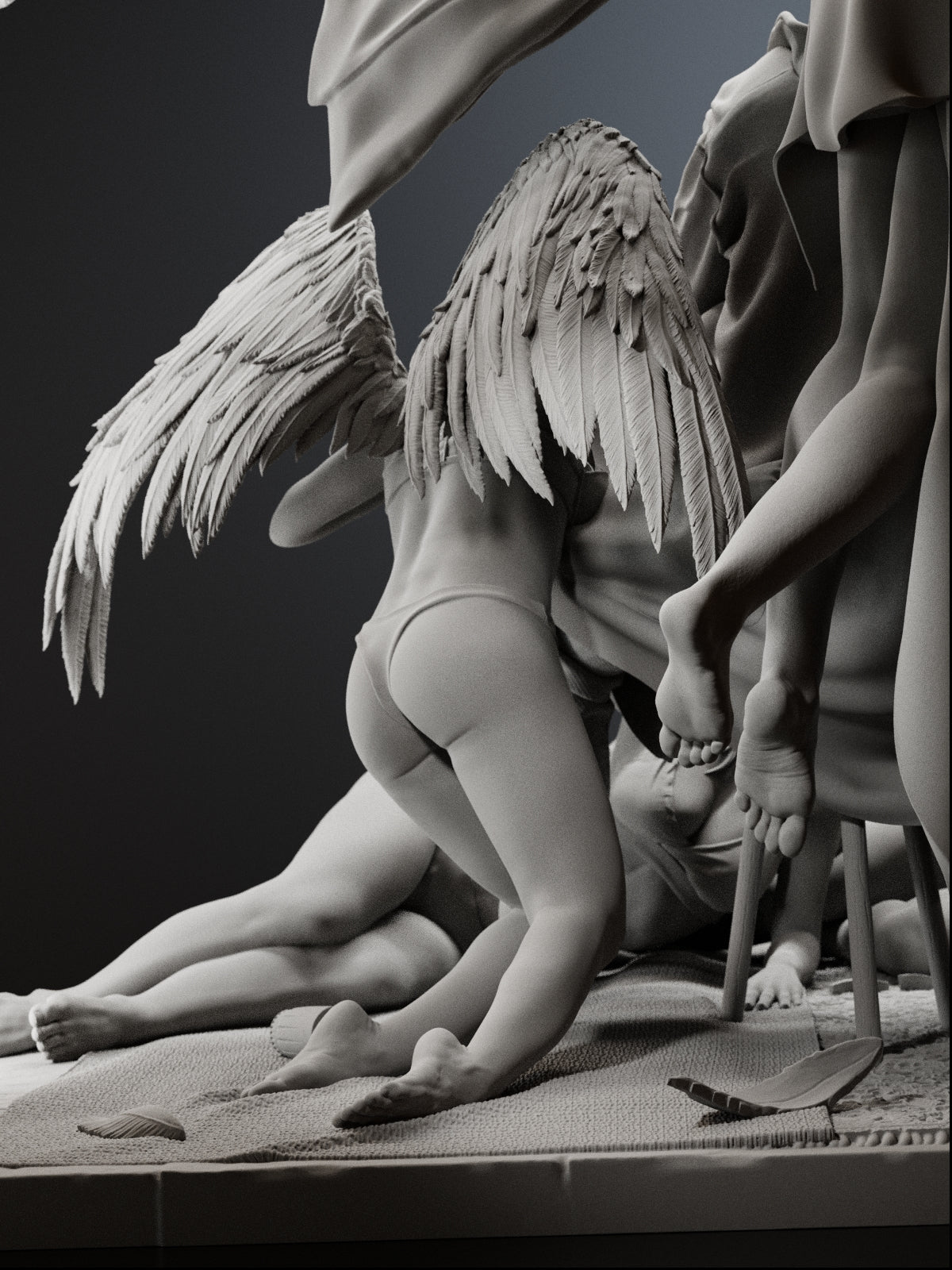 The Devil King Statue