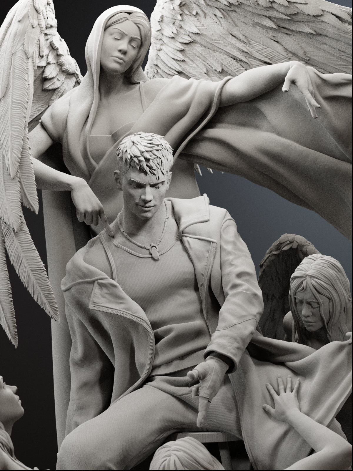 The Devil King Statue