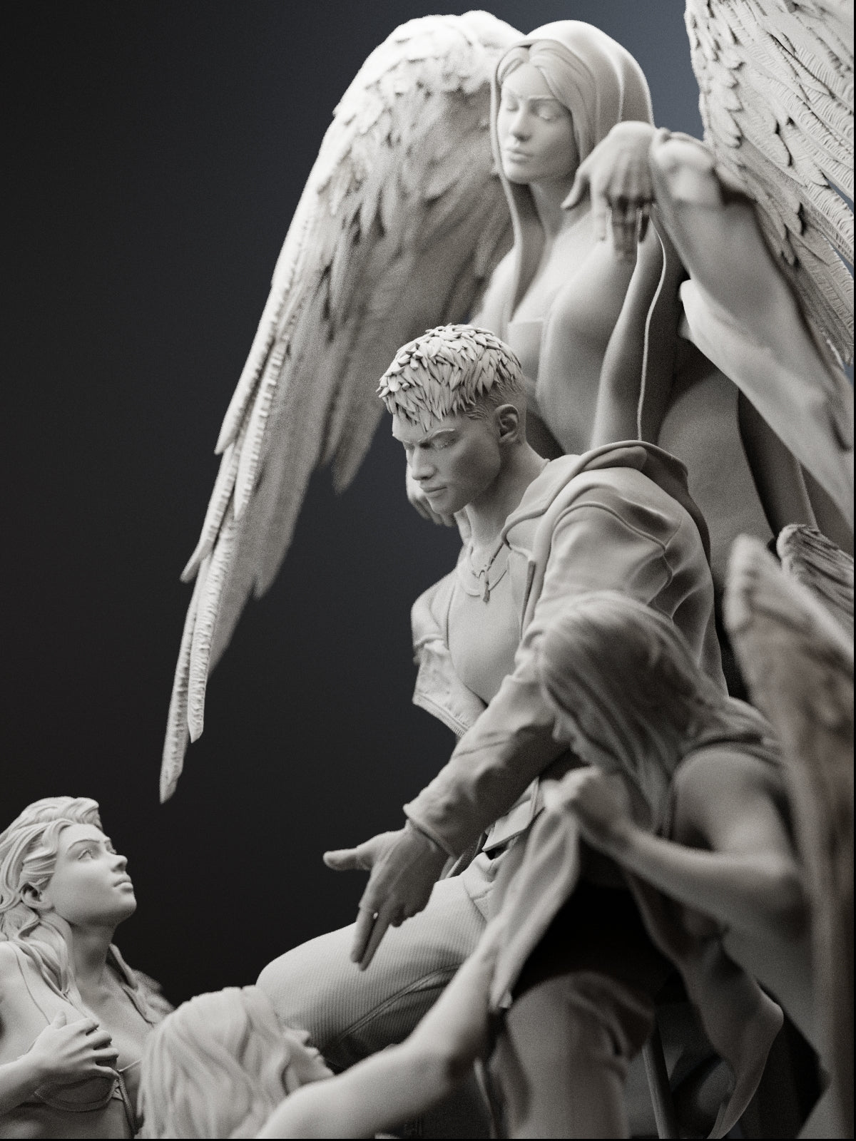 The Devil King Statue