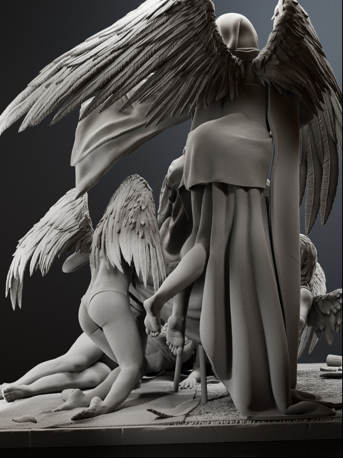 The Devil King Statue