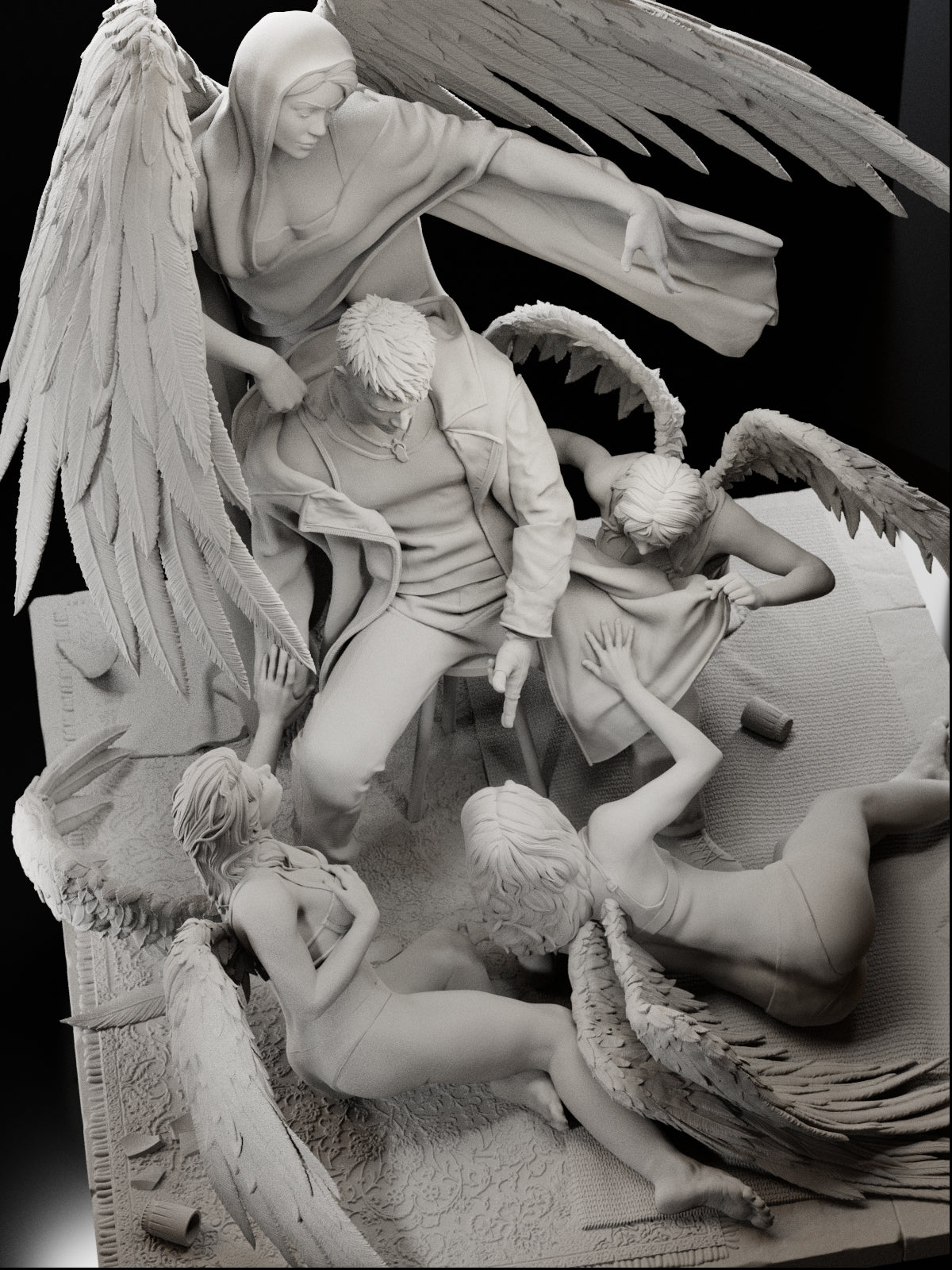 The Devil King Statue