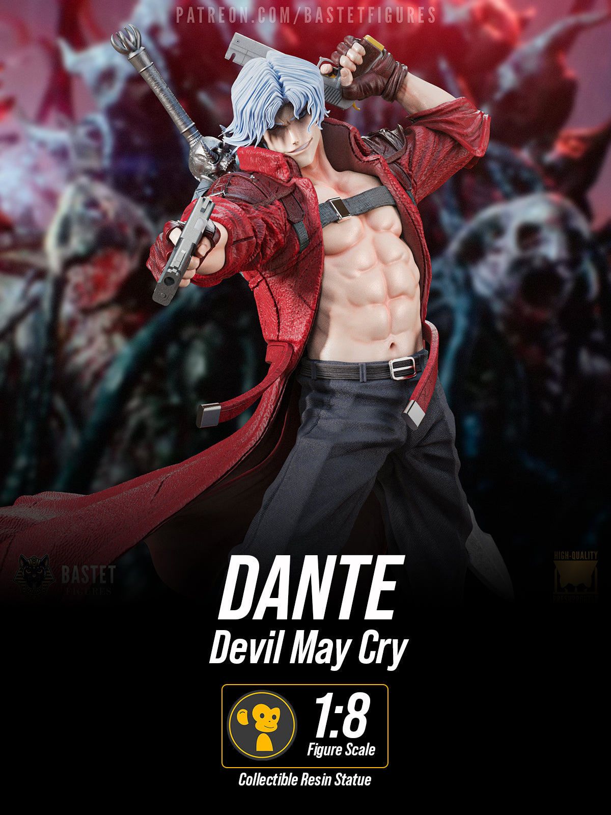 The Devil Slayer | Maximum Detailed 12K 3D printed figure