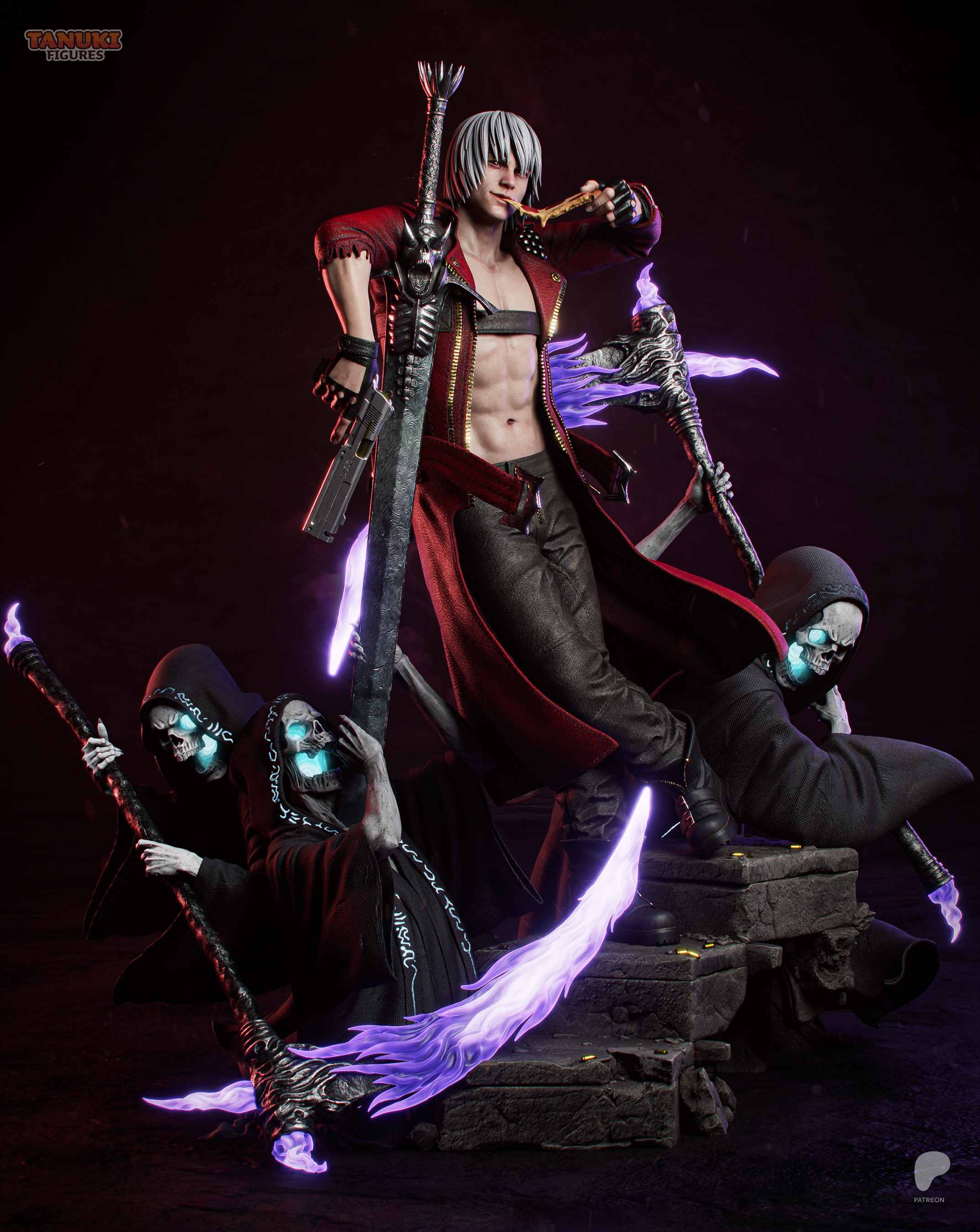 The Devil Hunter Statue