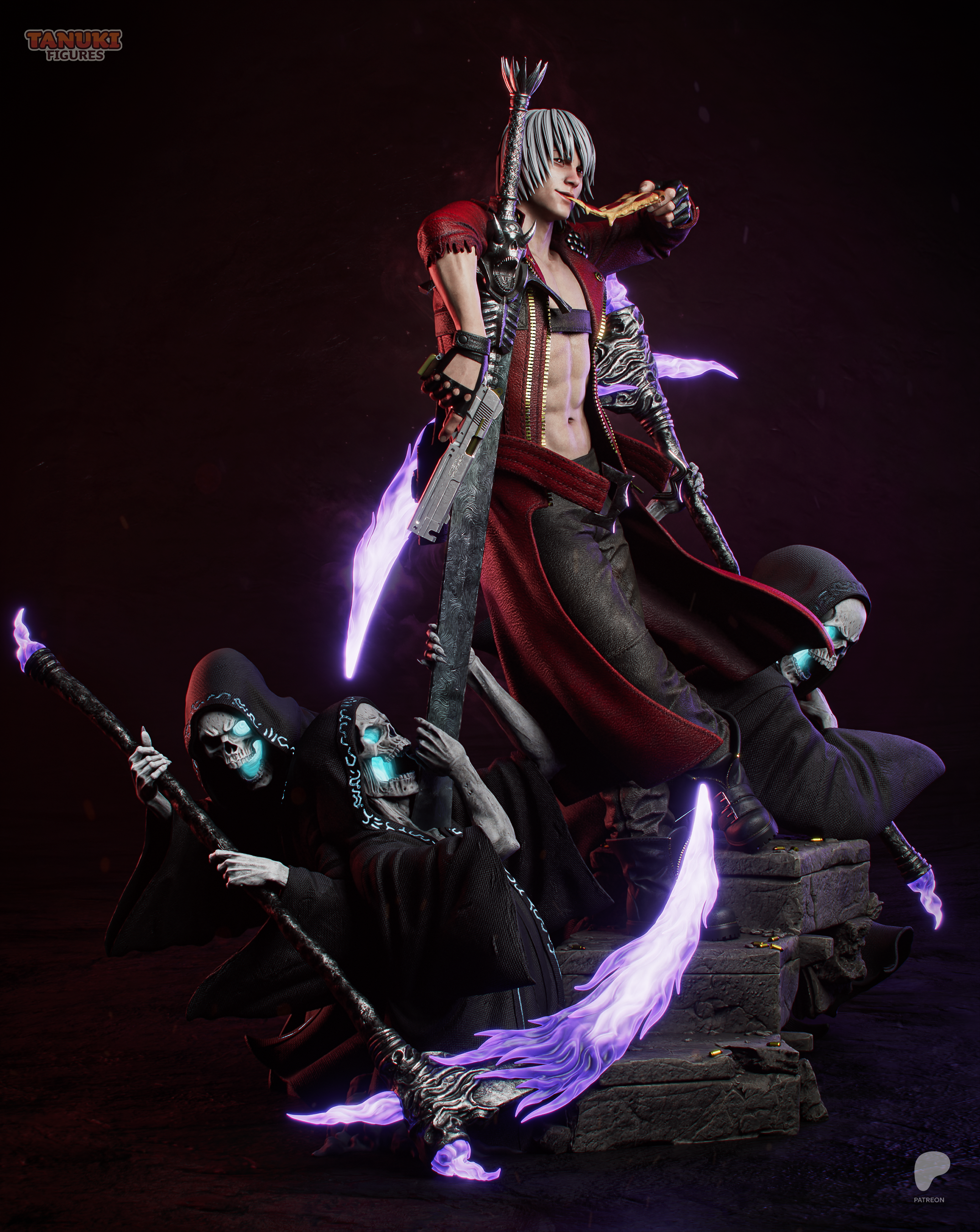 The Devil Hunter Statue
