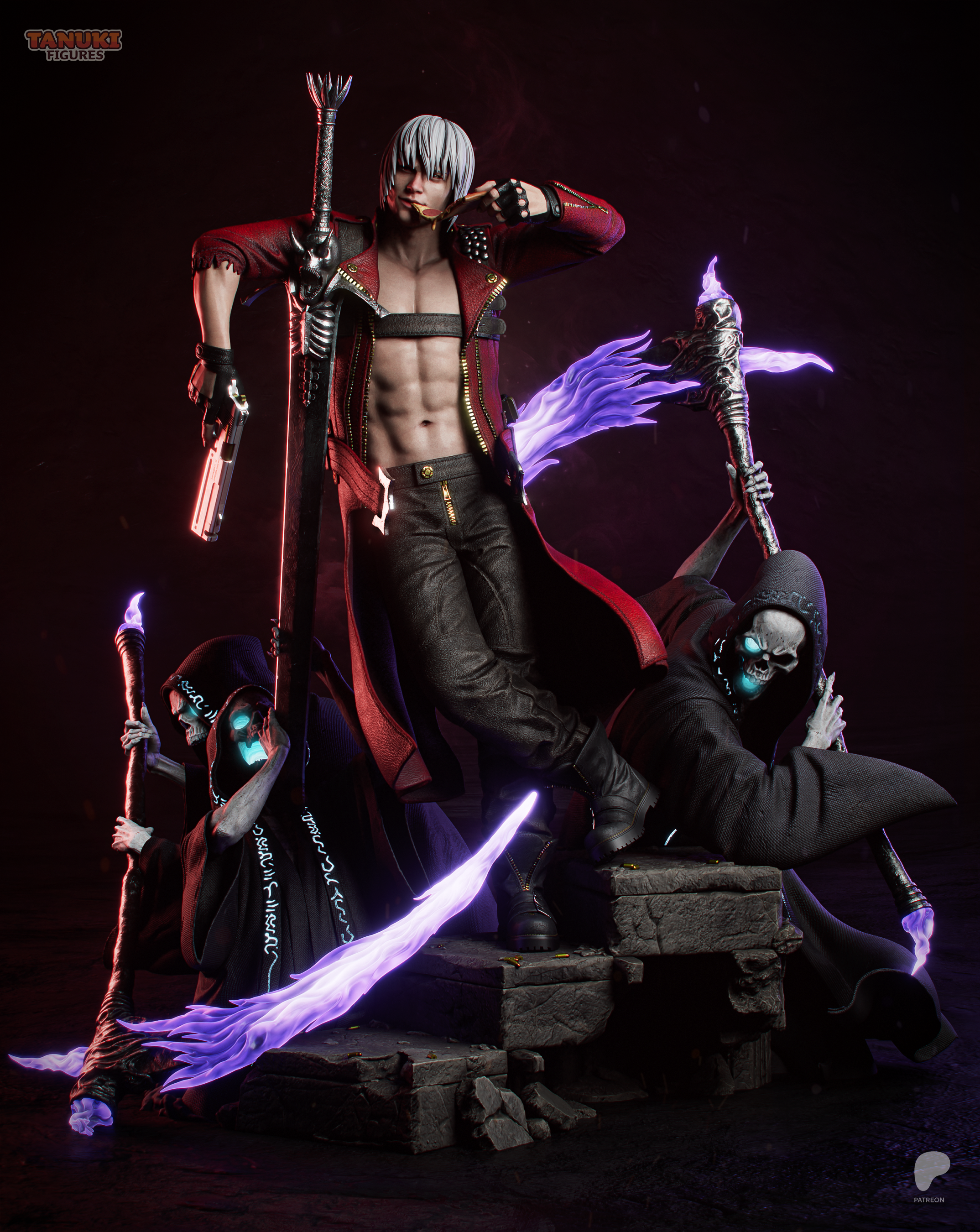 The Devil Hunter Statue
