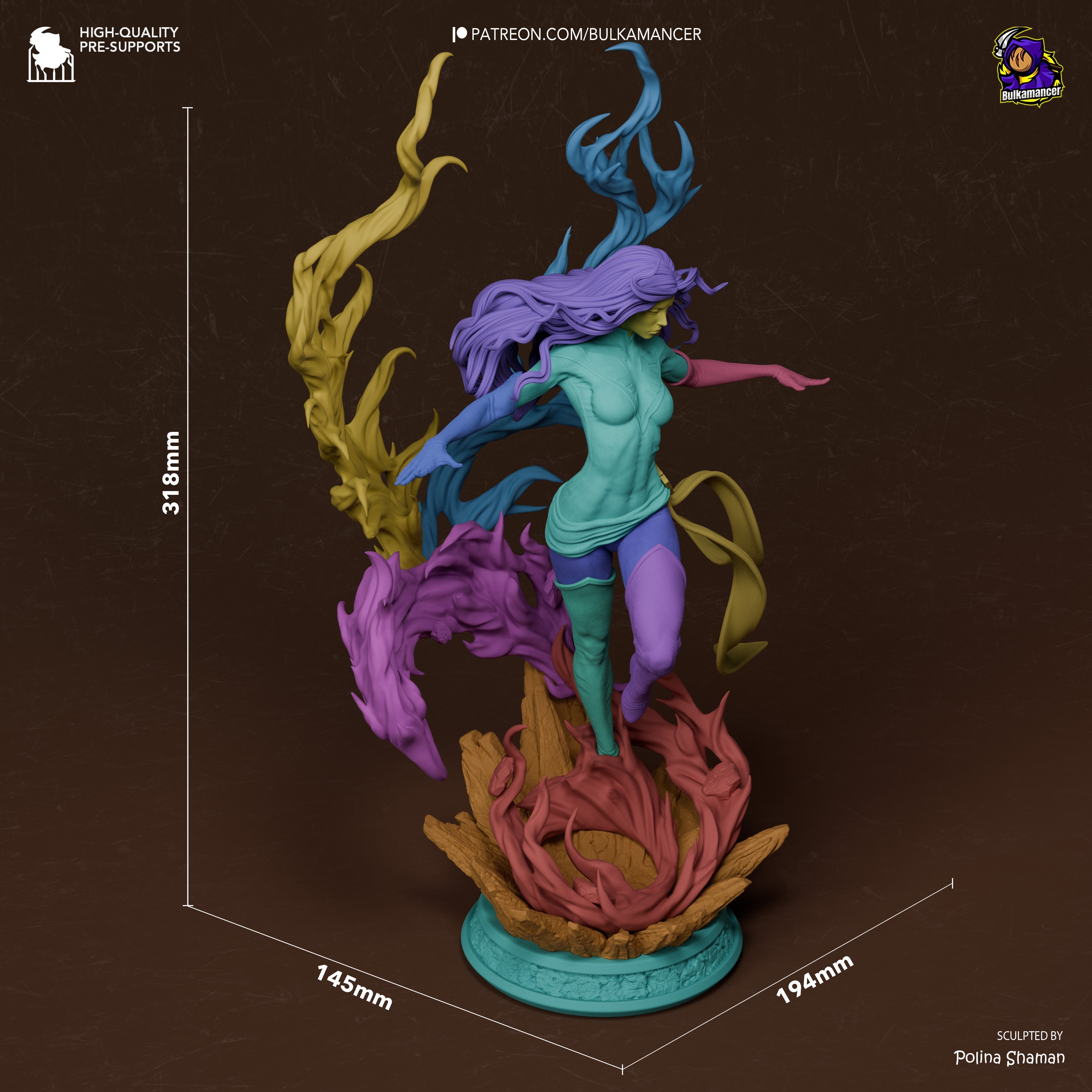 The Dark Phoenix Statue