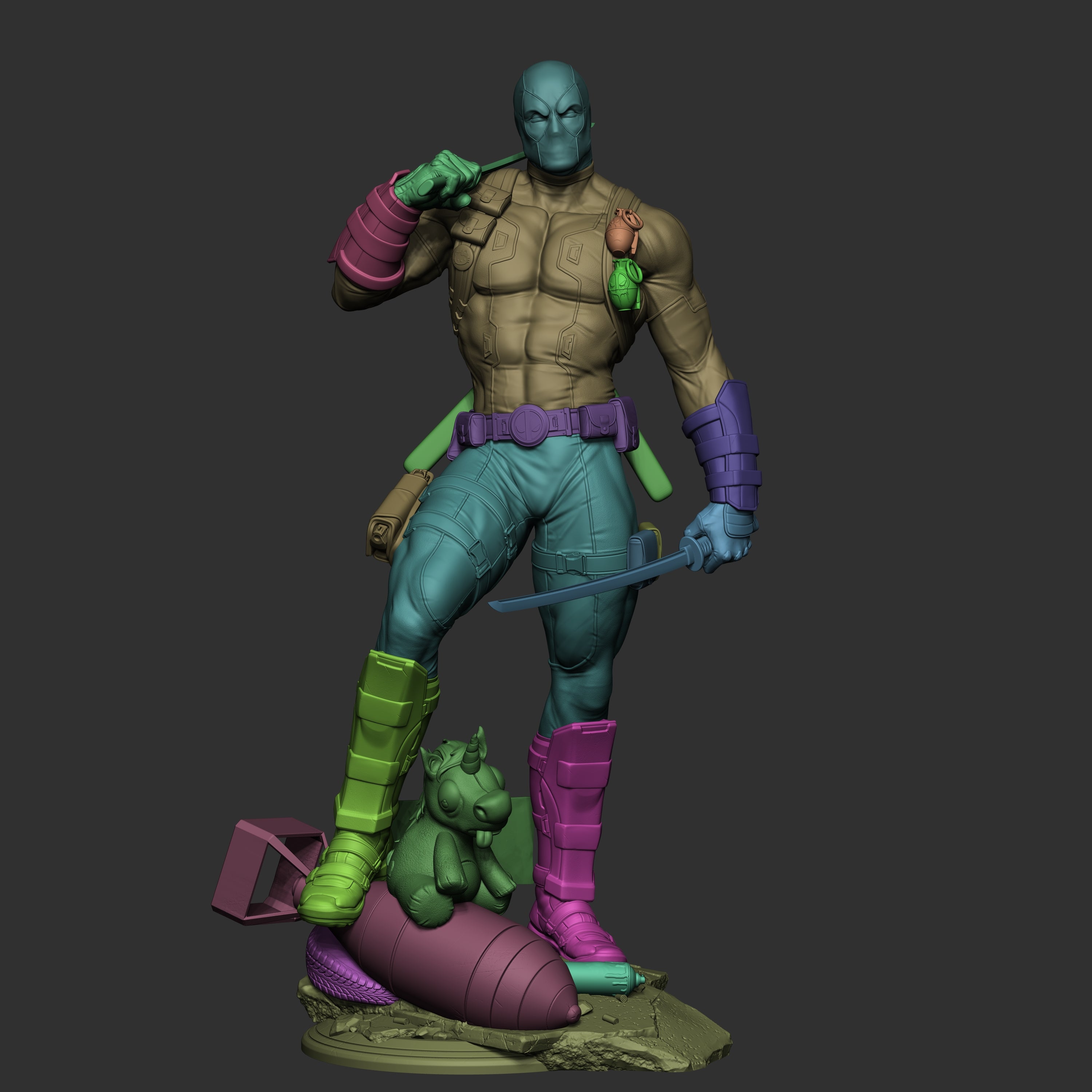 Fourth-Wall Breaker Statue
