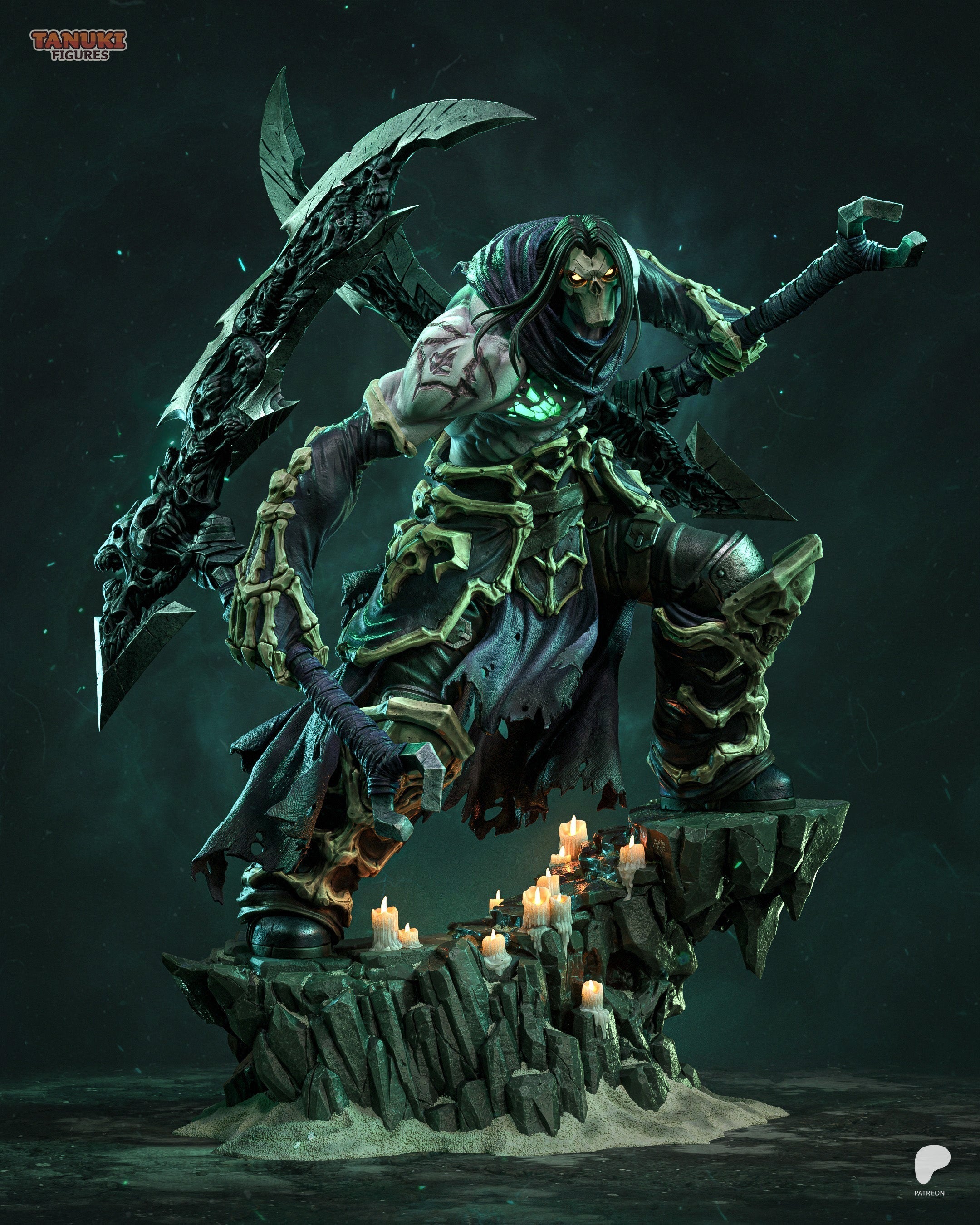 The Pale Rider Statue
