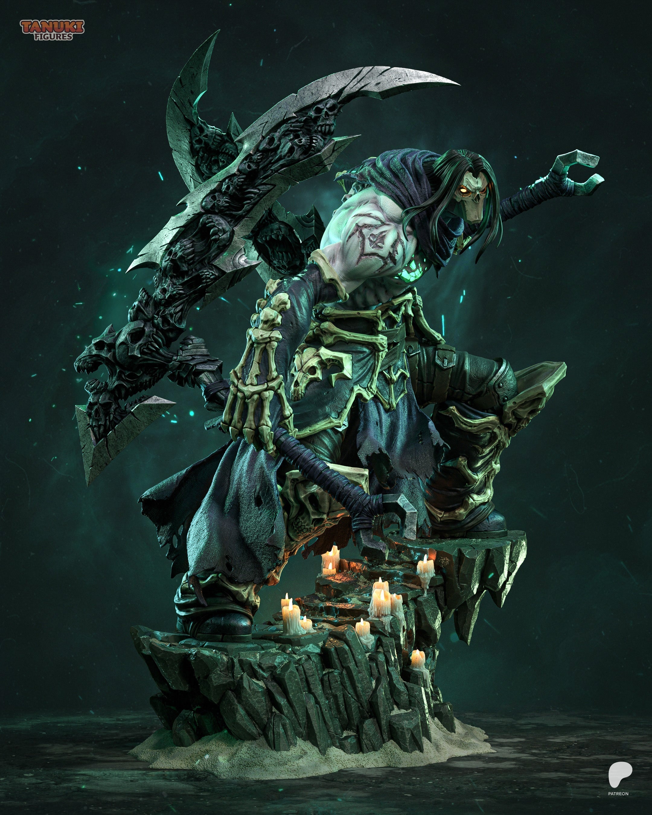 The Pale Rider Statue