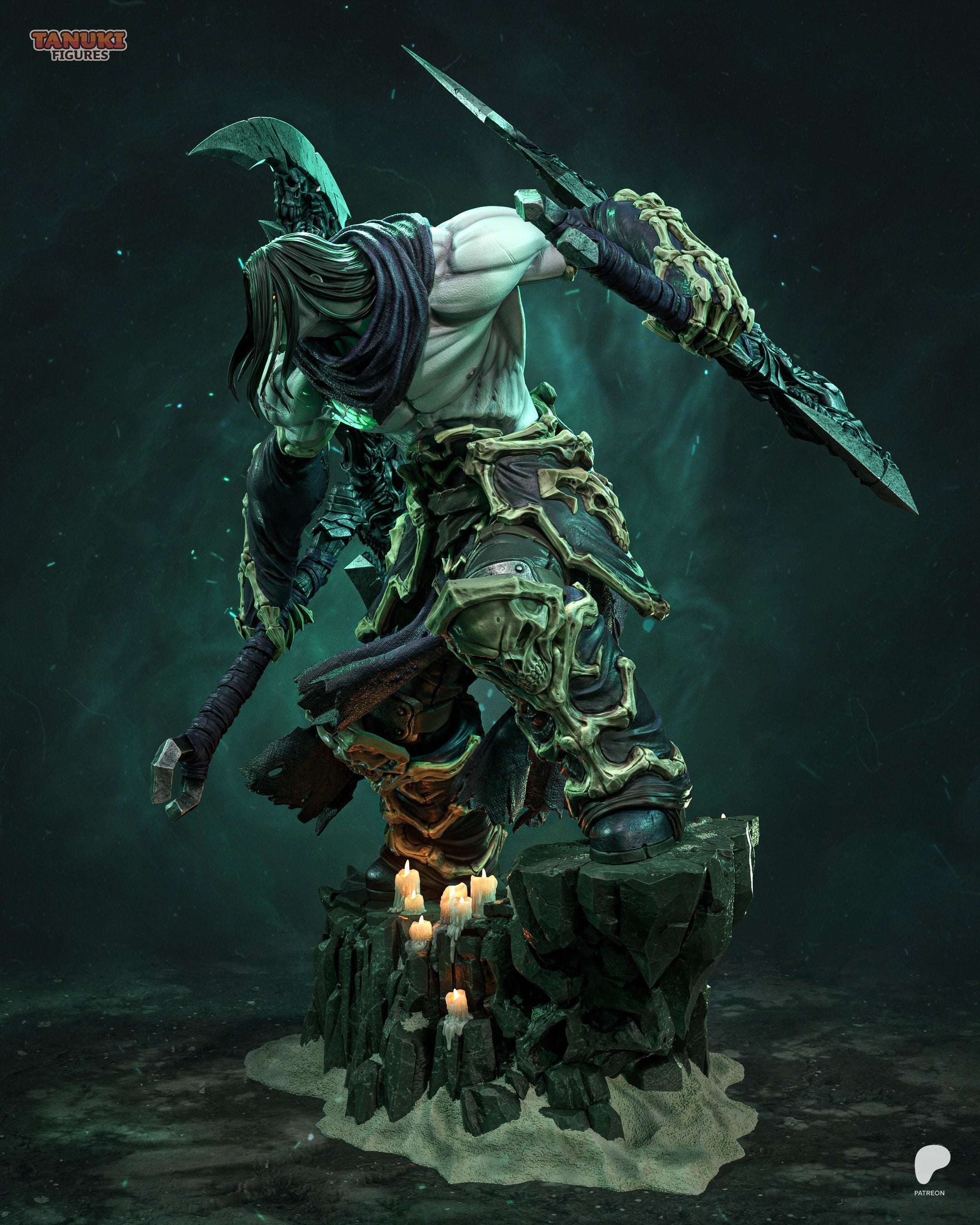 The Pale Rider Statue