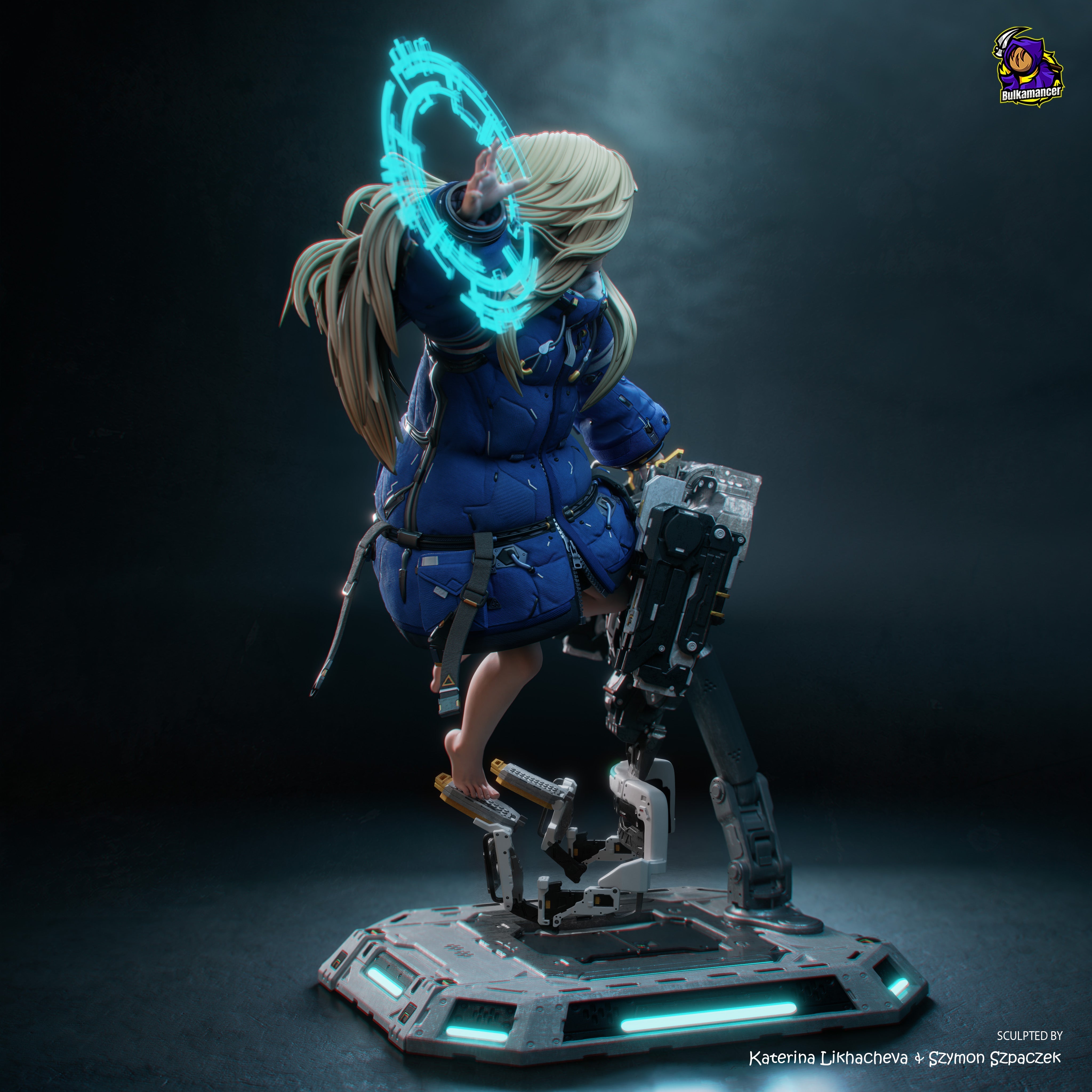 The Lunar Project Statue