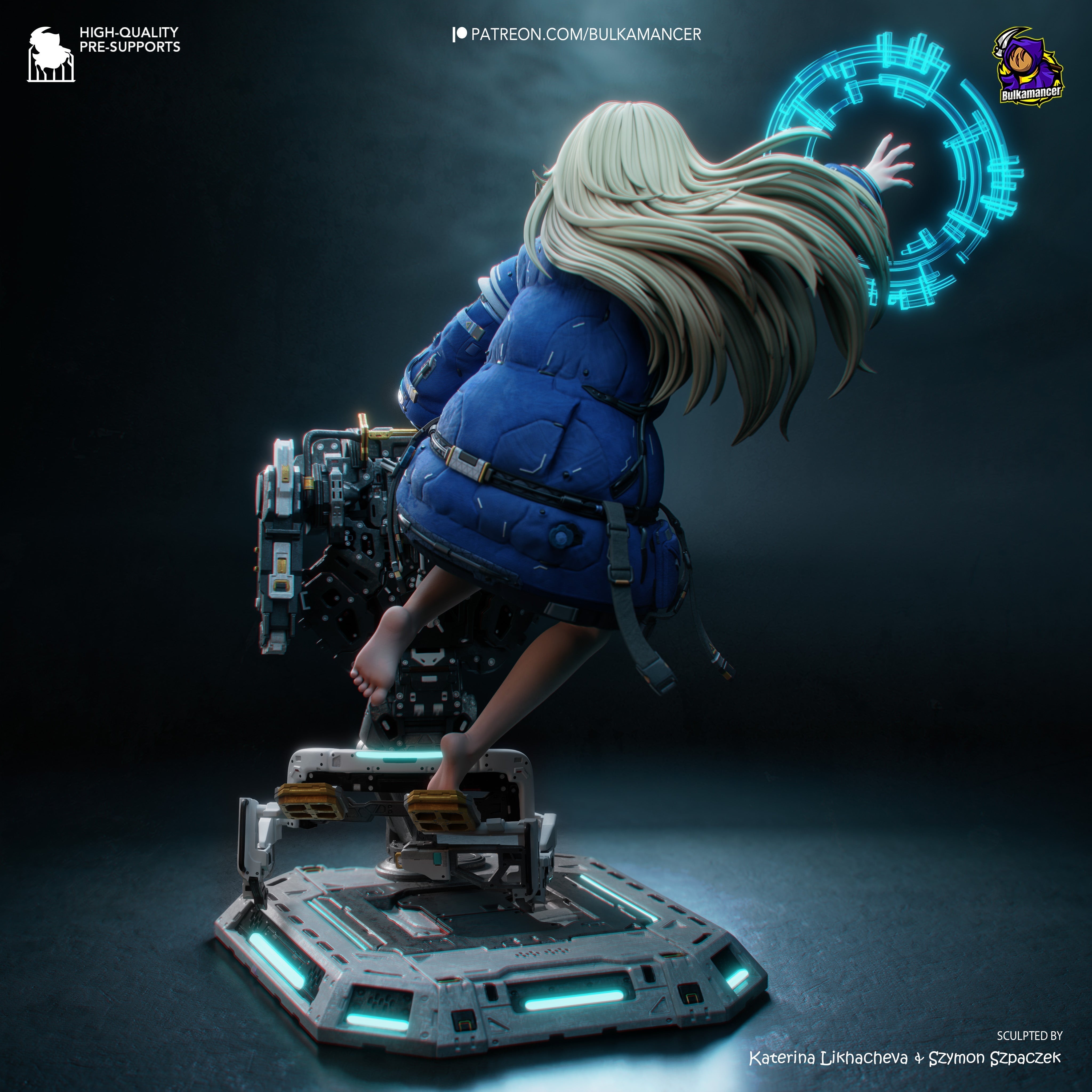 The Lunar Project Statue