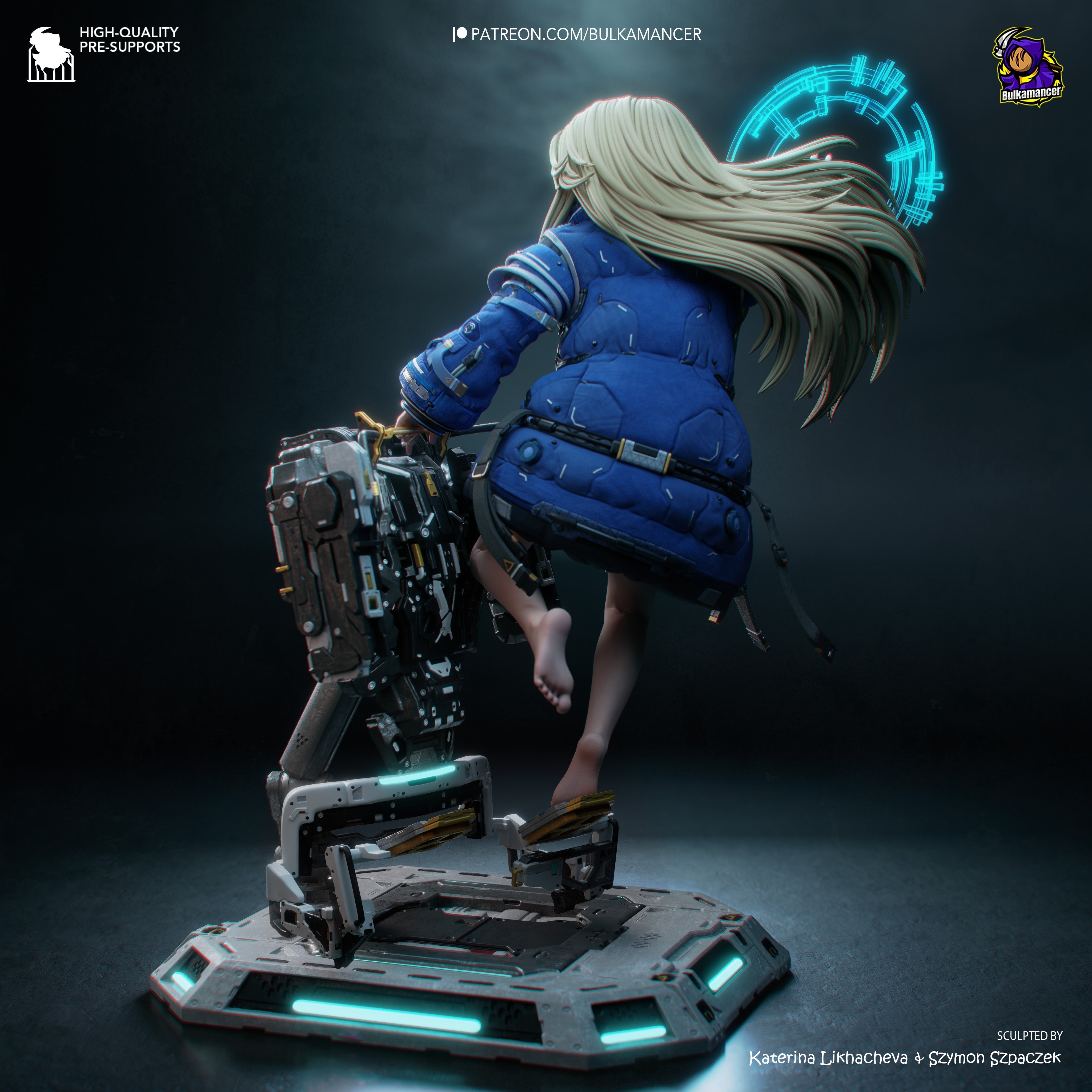 The Lunar Project Statue