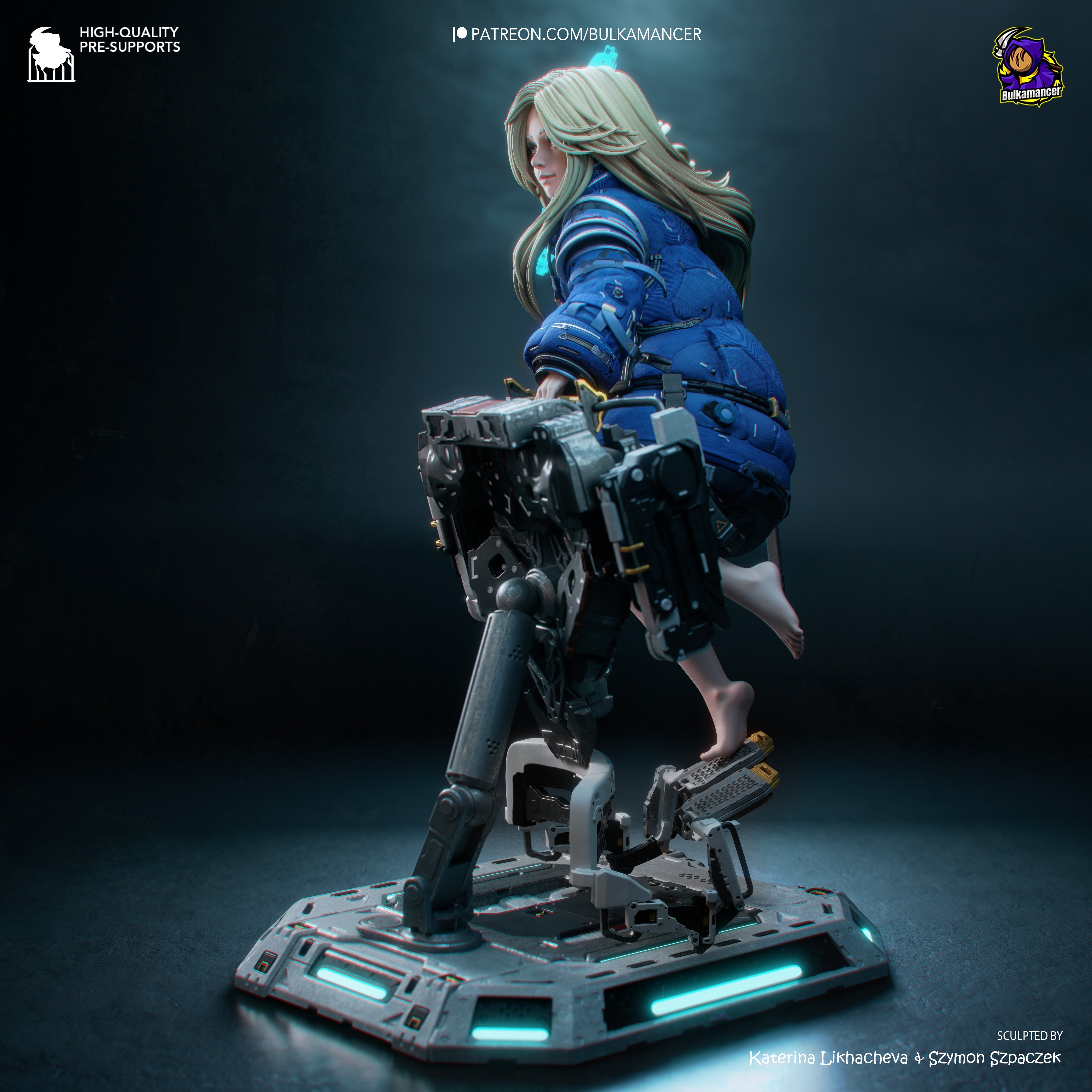 The Lunar Project Statue