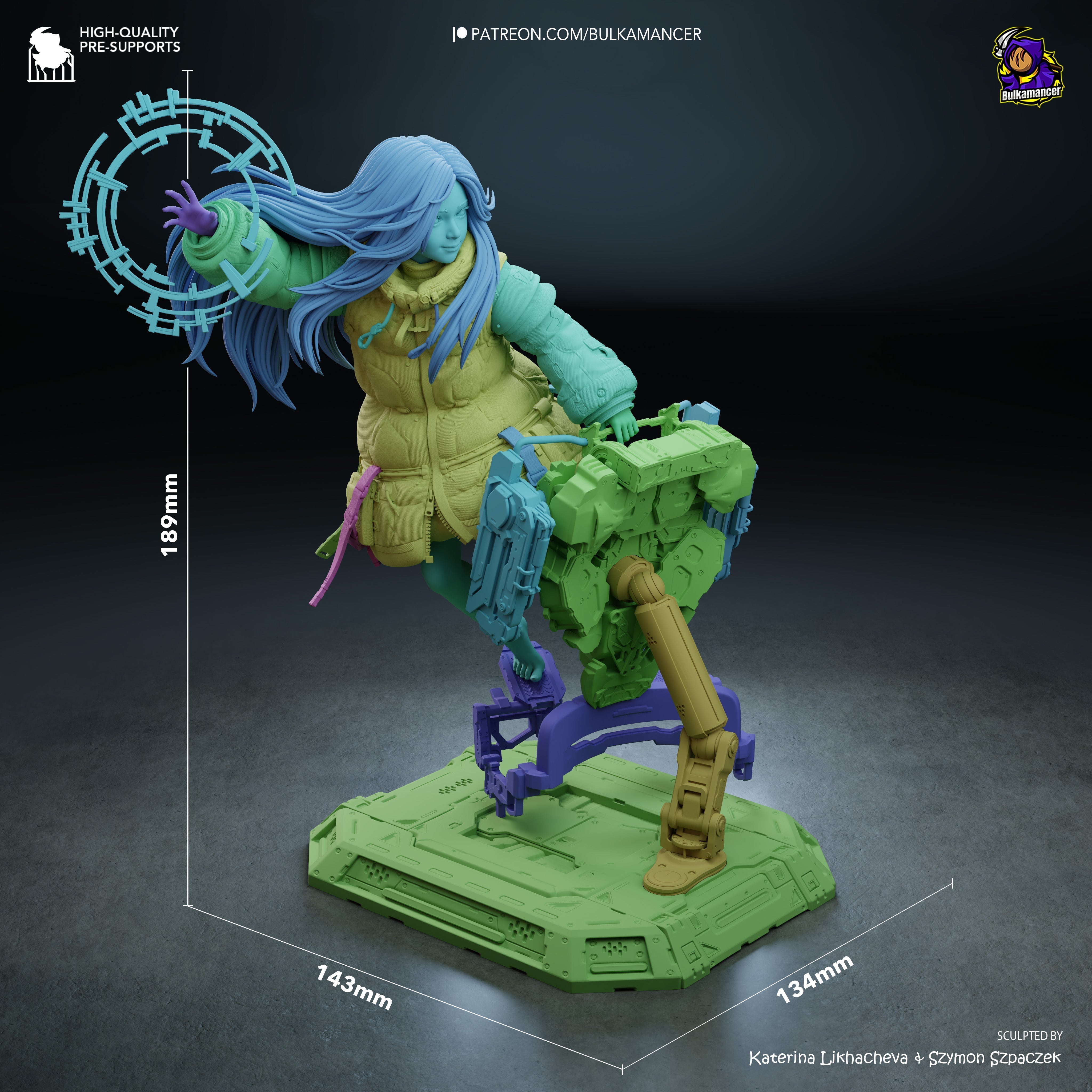 The Lunar Project Statue