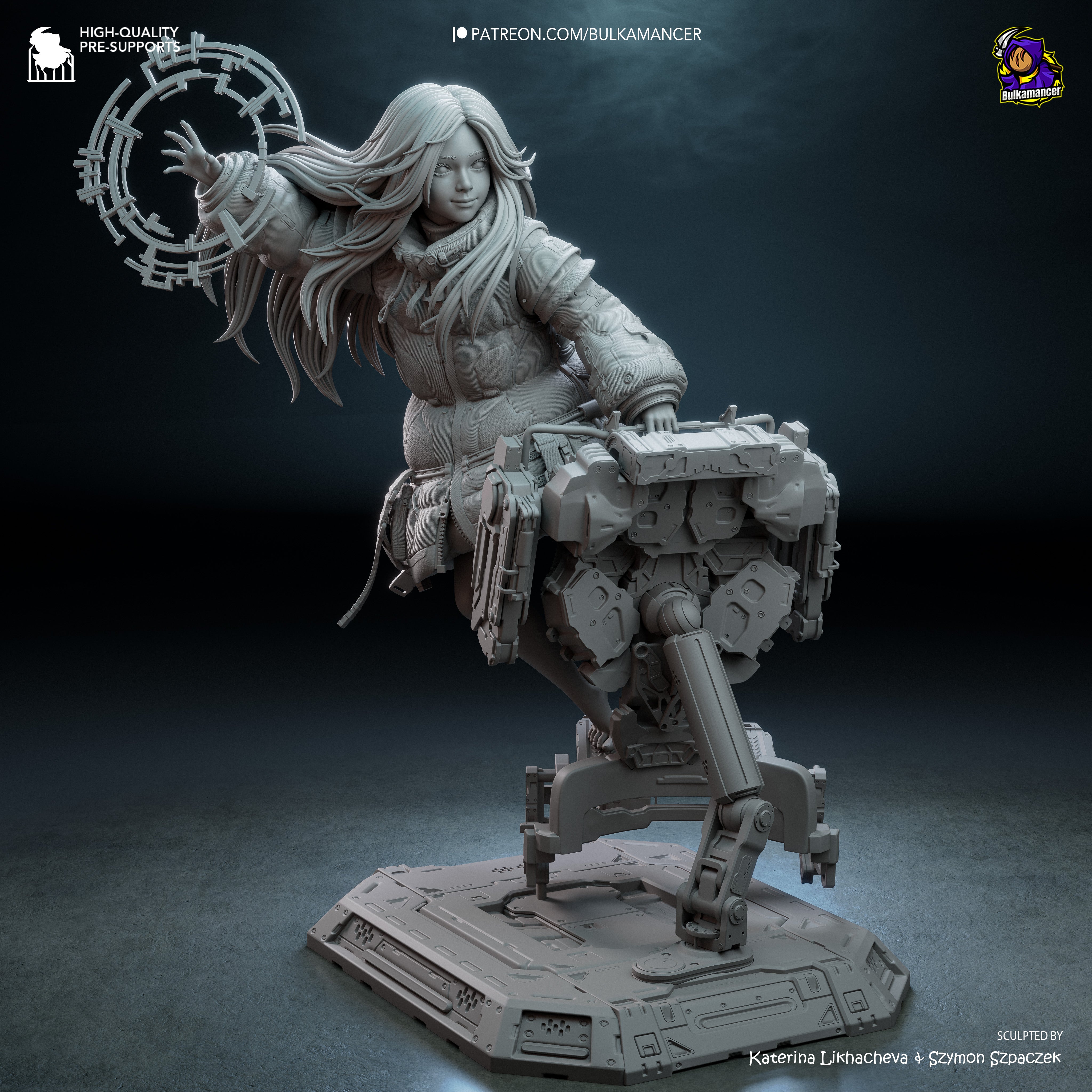 The Lunar Project Statue
